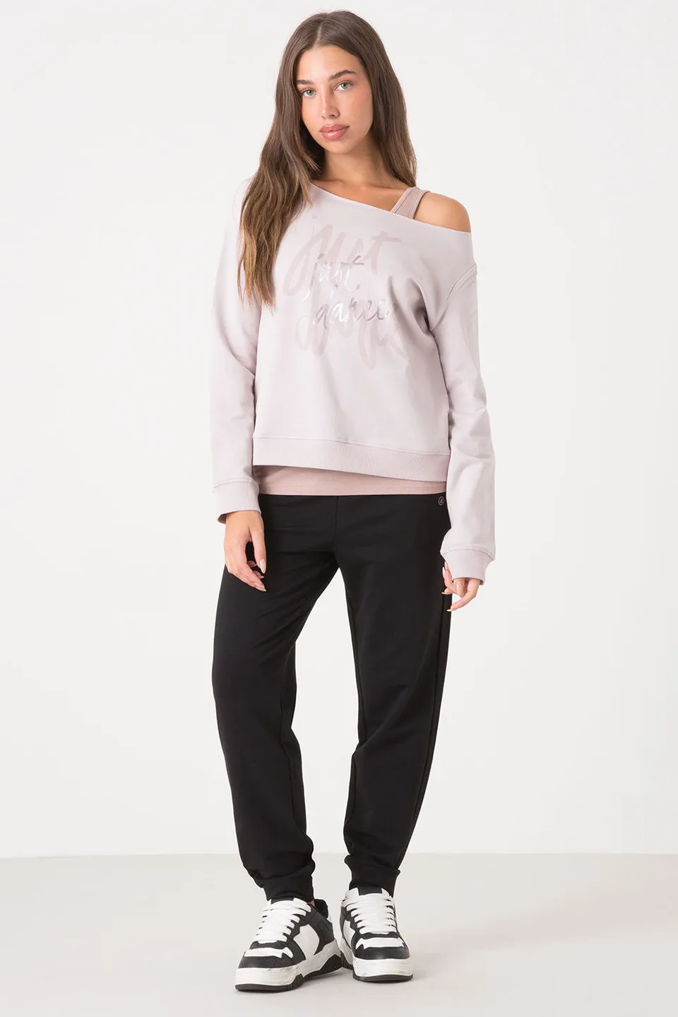 dimensione-danza-completo-felpa-scollo-barca-top-in-modal-stretch image 1