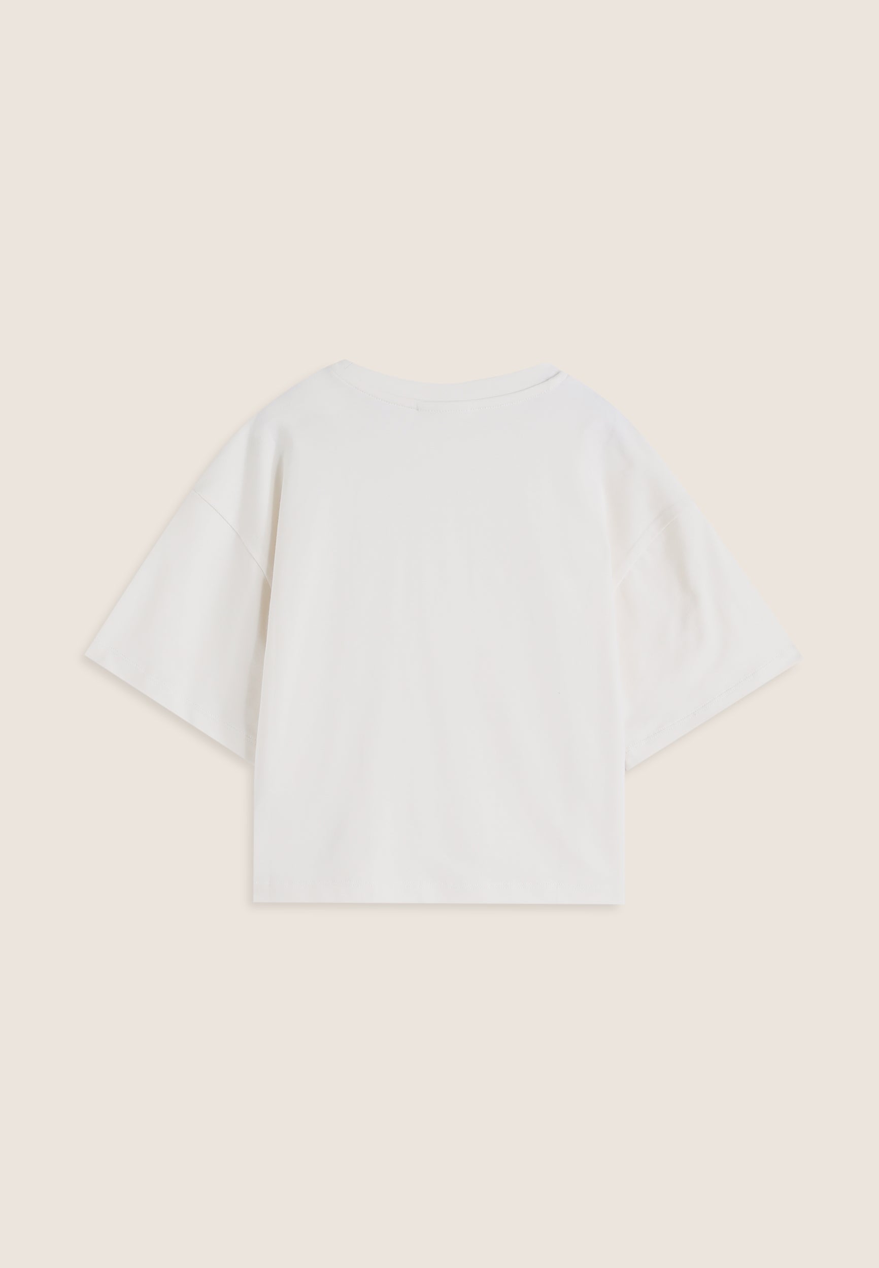 freddy-t-shirt-bambina-oversize-cropped-con-logo-laterale image 5