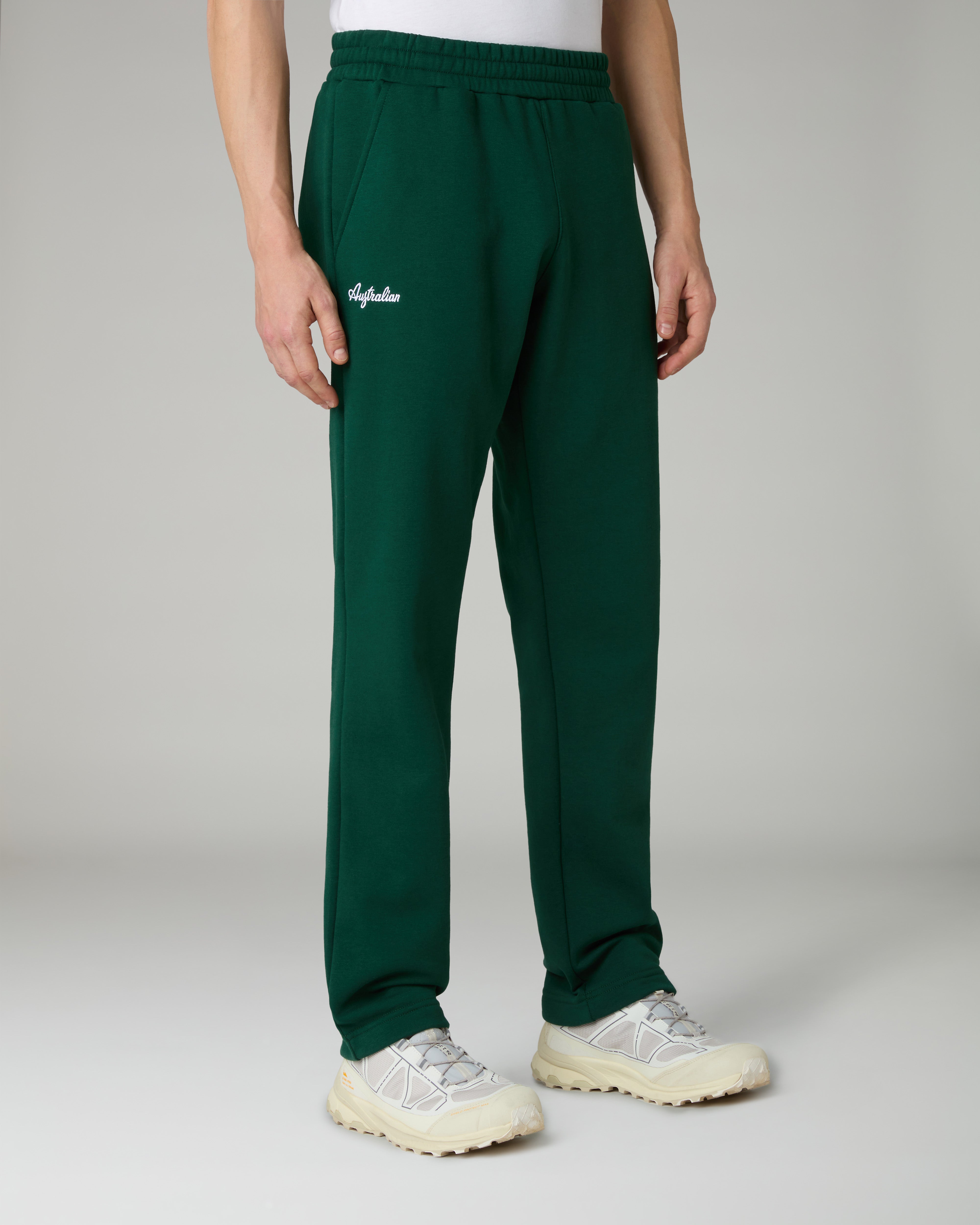 australian-essential-fleece-track-pant-pantaloni-felpa-invernali image 1