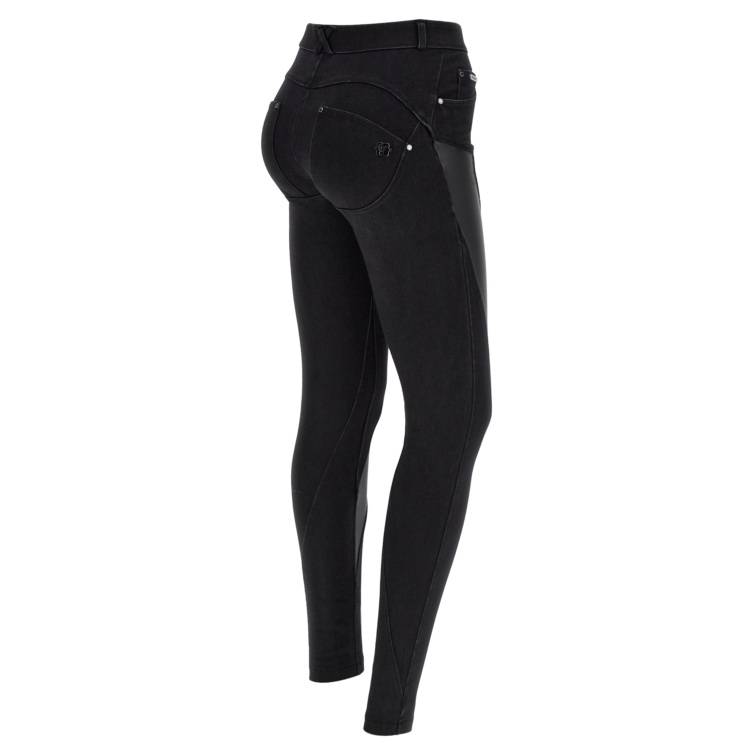 freddy-wr-up-jeans-superskinny-denim-navetta-con-inserti-similpelle image 1
