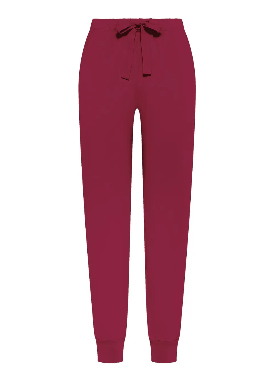 deha-jogger-in-fleece-stretch-rosso image 1