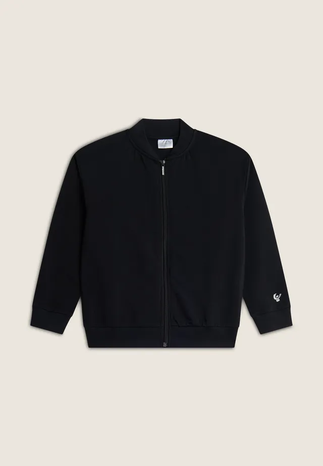 freddy-felpa-zip-stile-bomber-da-bambina-e-bambino-in-cotone image 1