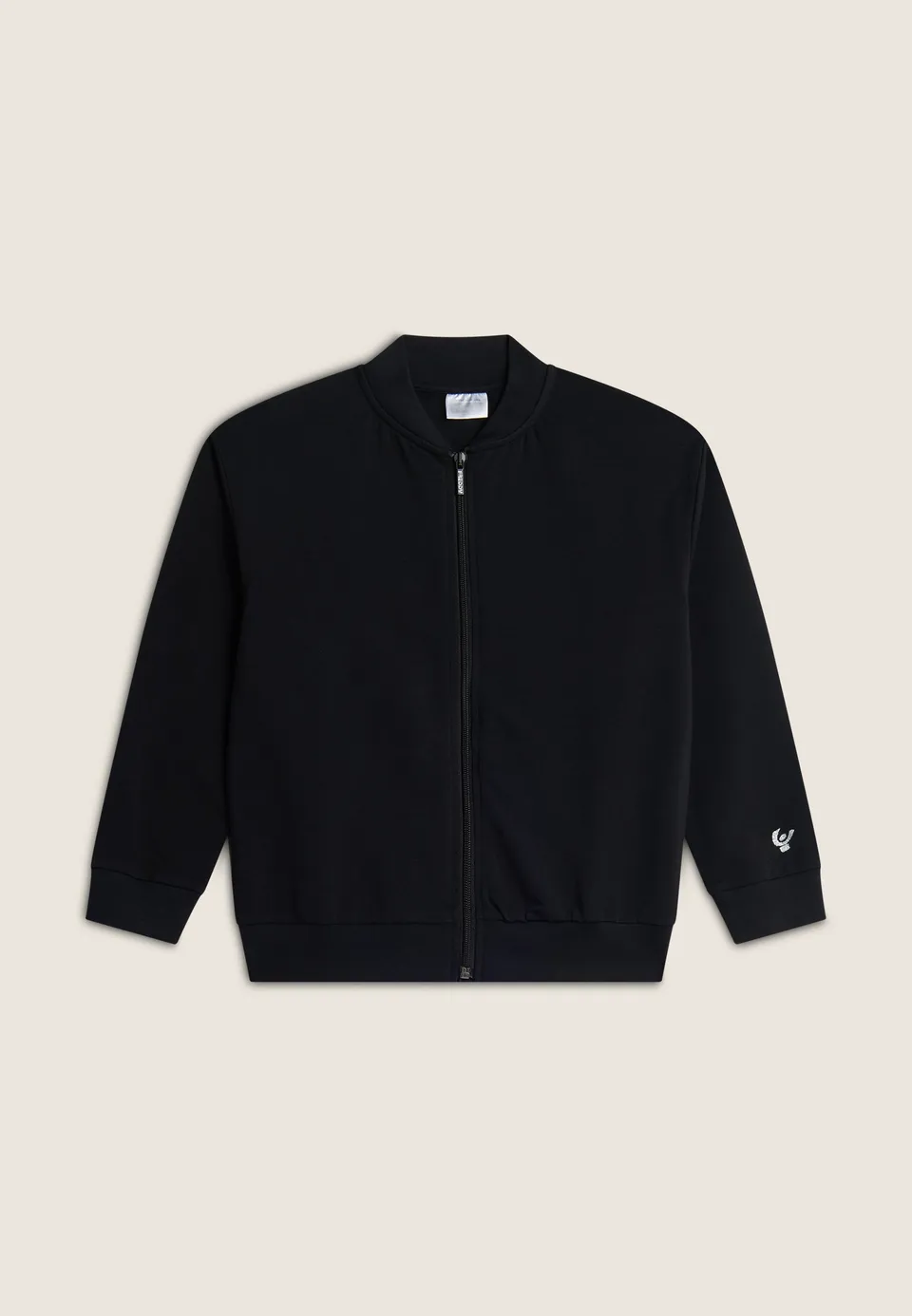 freddy-felpa-zip-stile-bomber-da-bambina-e-bambino-in-cotone image 1