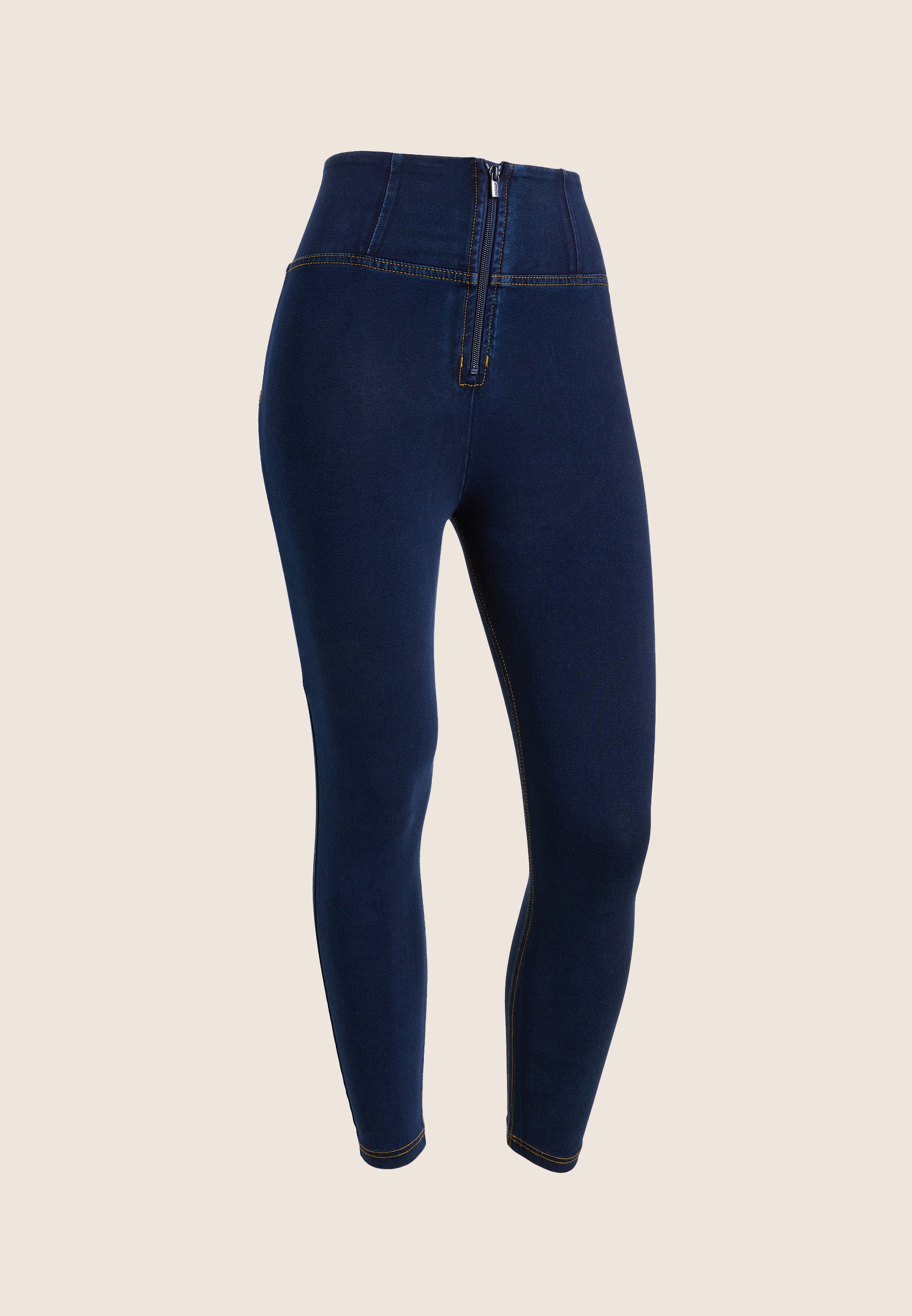 freddy-jeggings-push-up-wr-up-7-8-clessidra-vita-alta-con-zip image 1