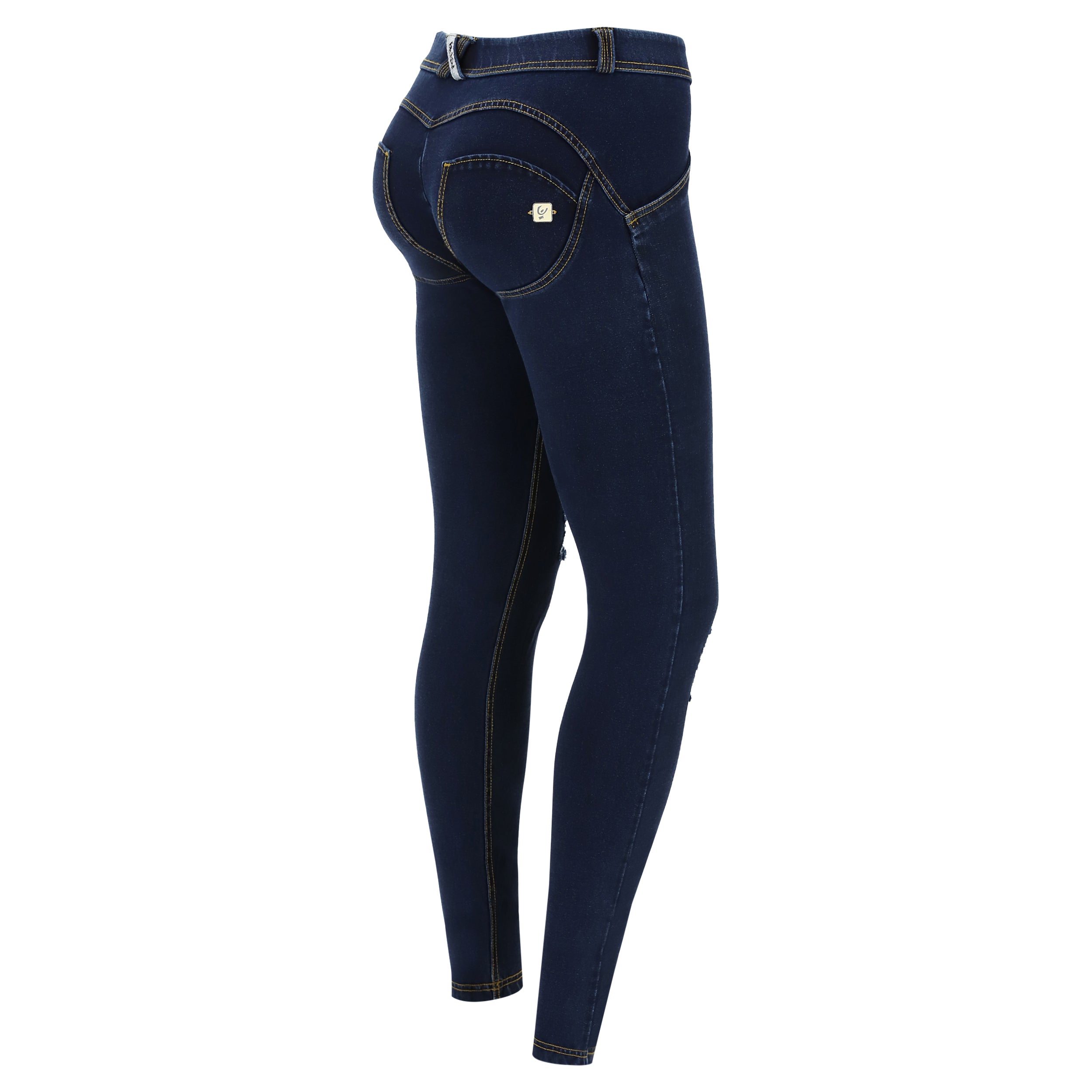 freddy-wr-up-pantalone-skinny-vita-regular-effetto-denim-in-jersey image 7