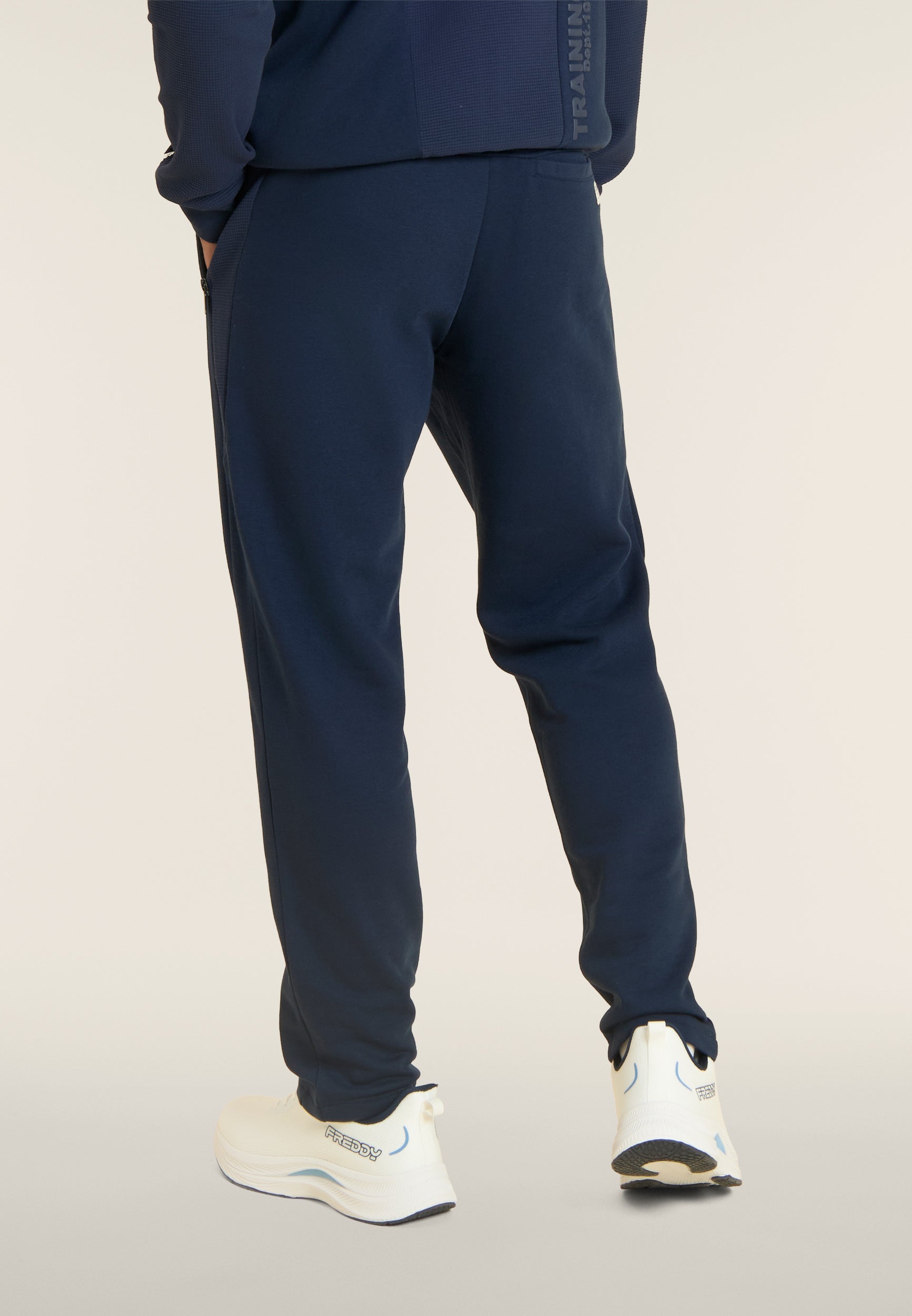 freddy-pantaloni-uomo-regular-felpa-con-inserti-a-quadretti-fondo-dritto image 3