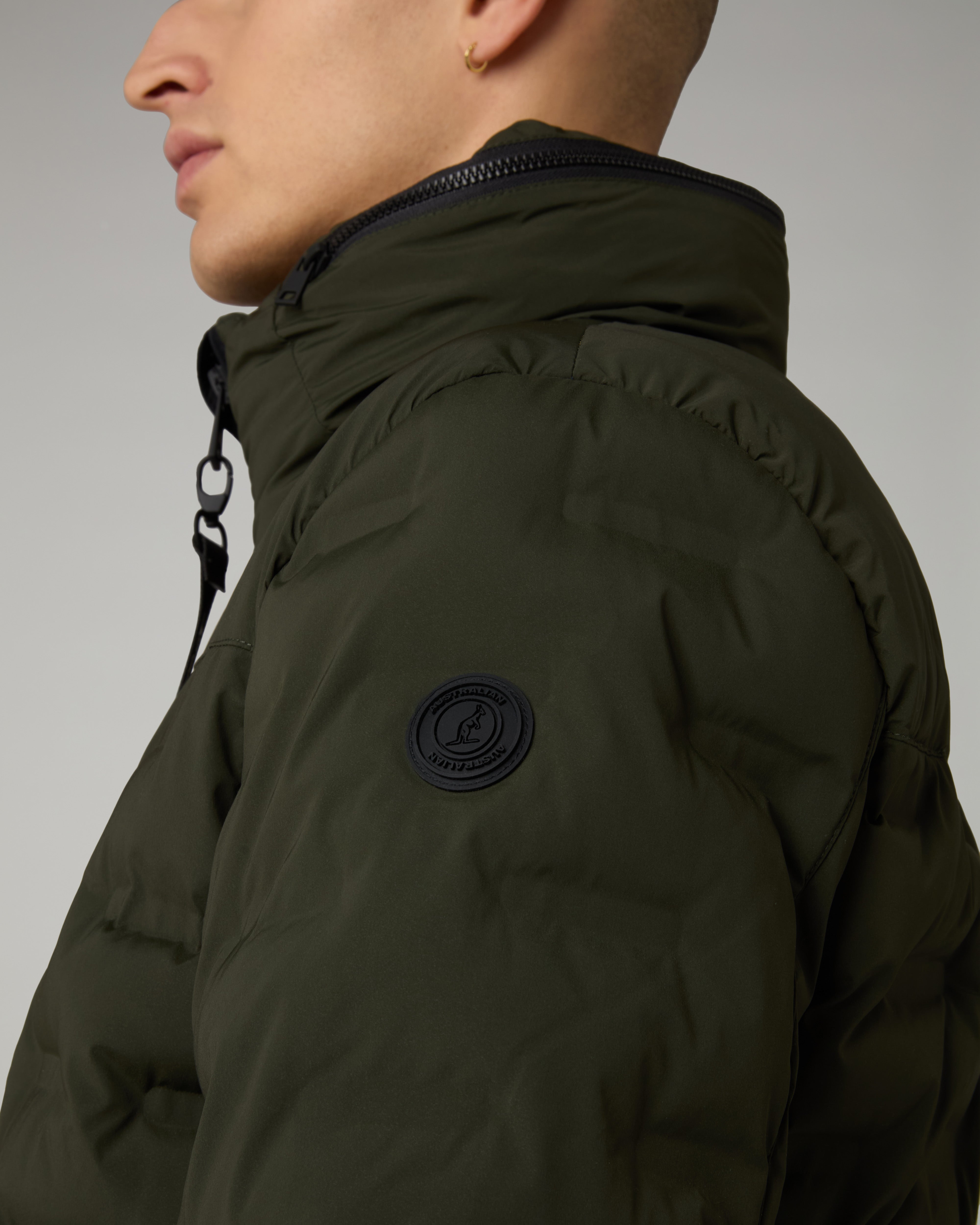 australian-3-d-jacket-deep-army-trapuntato-termosaldato-full-zip image 5