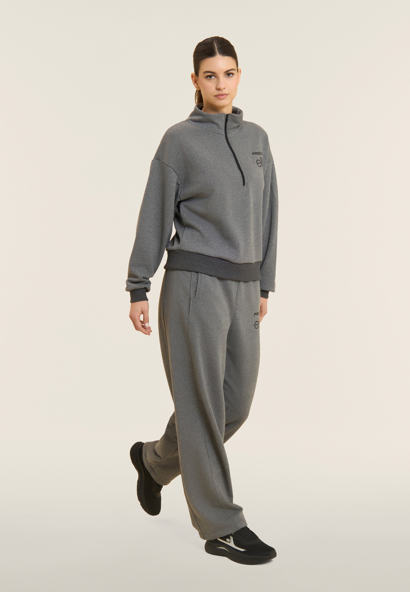 freddy-felpa-comfort-fit-donna-m-lange-mezza-zip-freddy-x-elite image 5