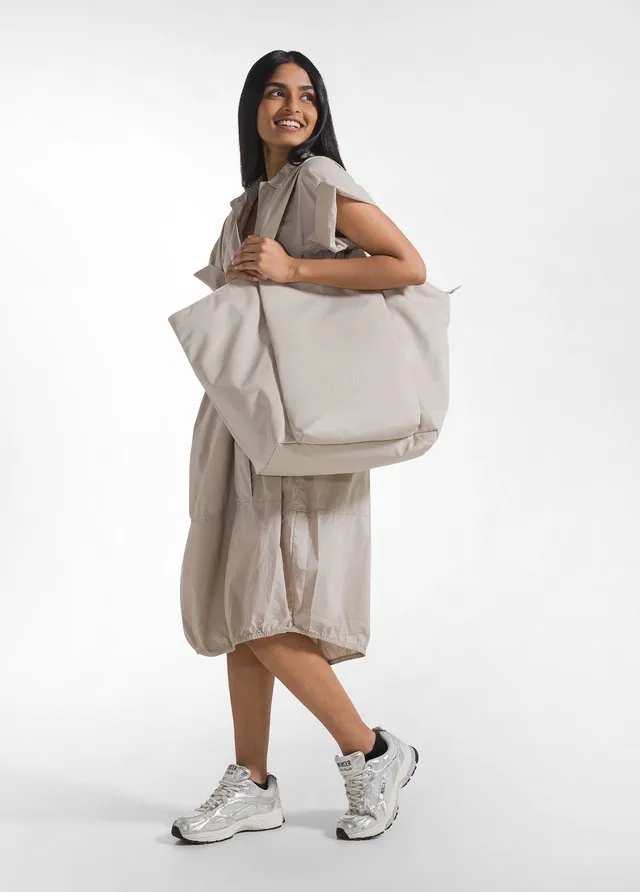 deha-d42914-borsa-da-viaggio-in-nylon-beige image 1