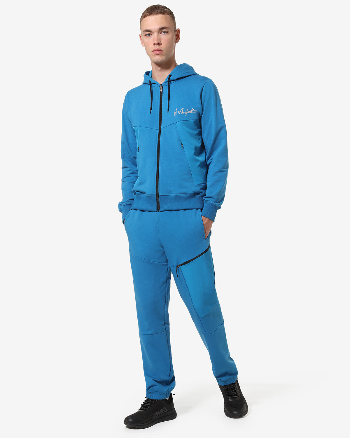 australian-gen-track-jacket-giacca-tuta-con-cappuccio image 2