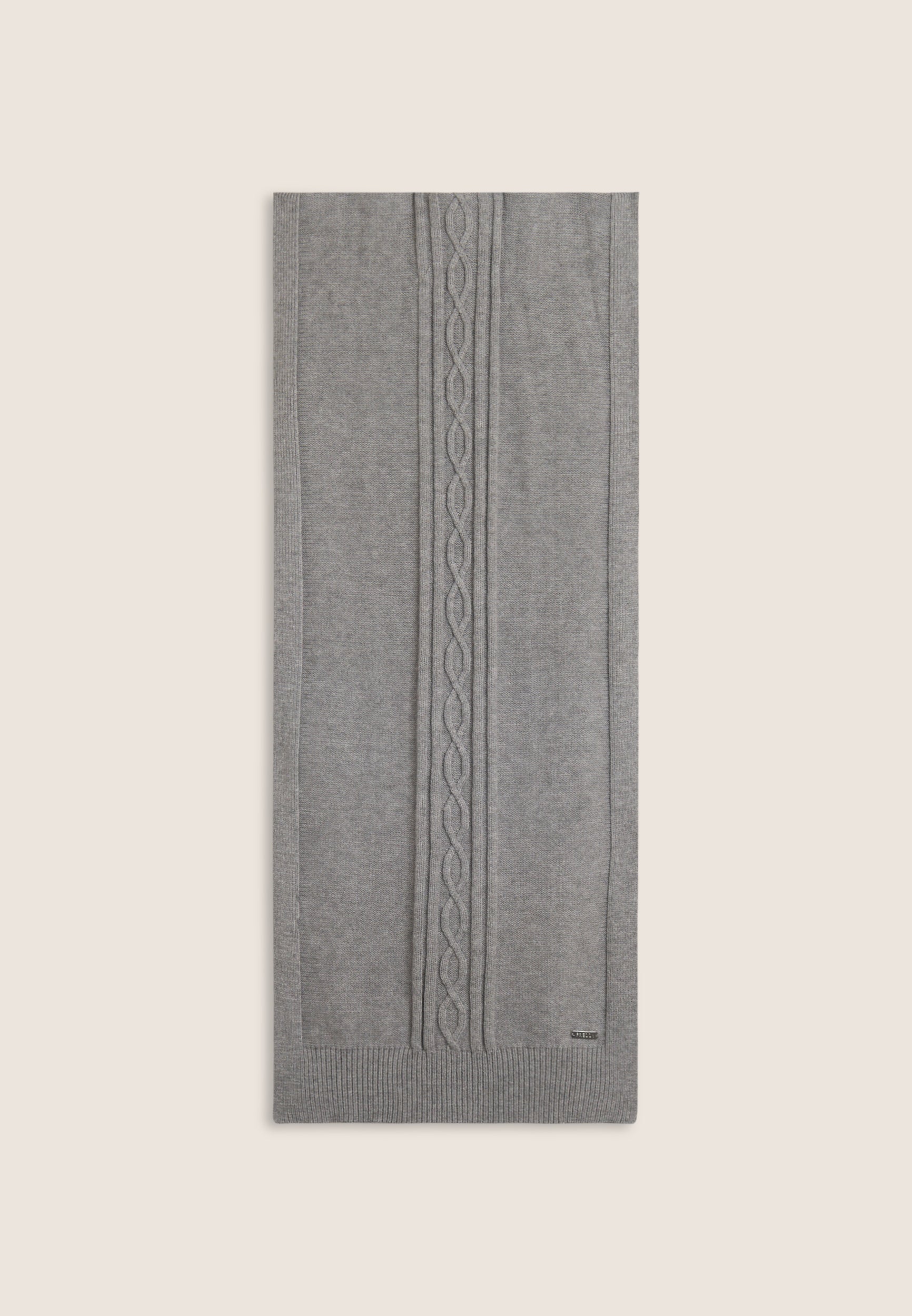 freddy-sciarpa-in-maglia-con-treccia-centrale-154-cm image 1