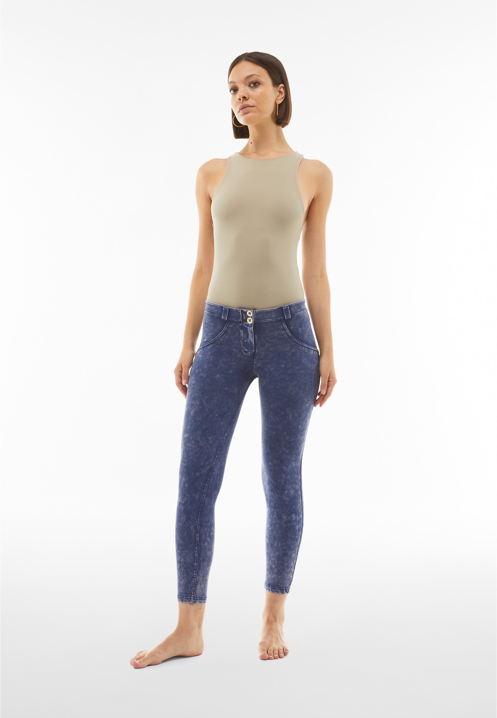 freddy-pantaloni-push-up-wr-up-7-8-superskinny-effetto-bleached image 2