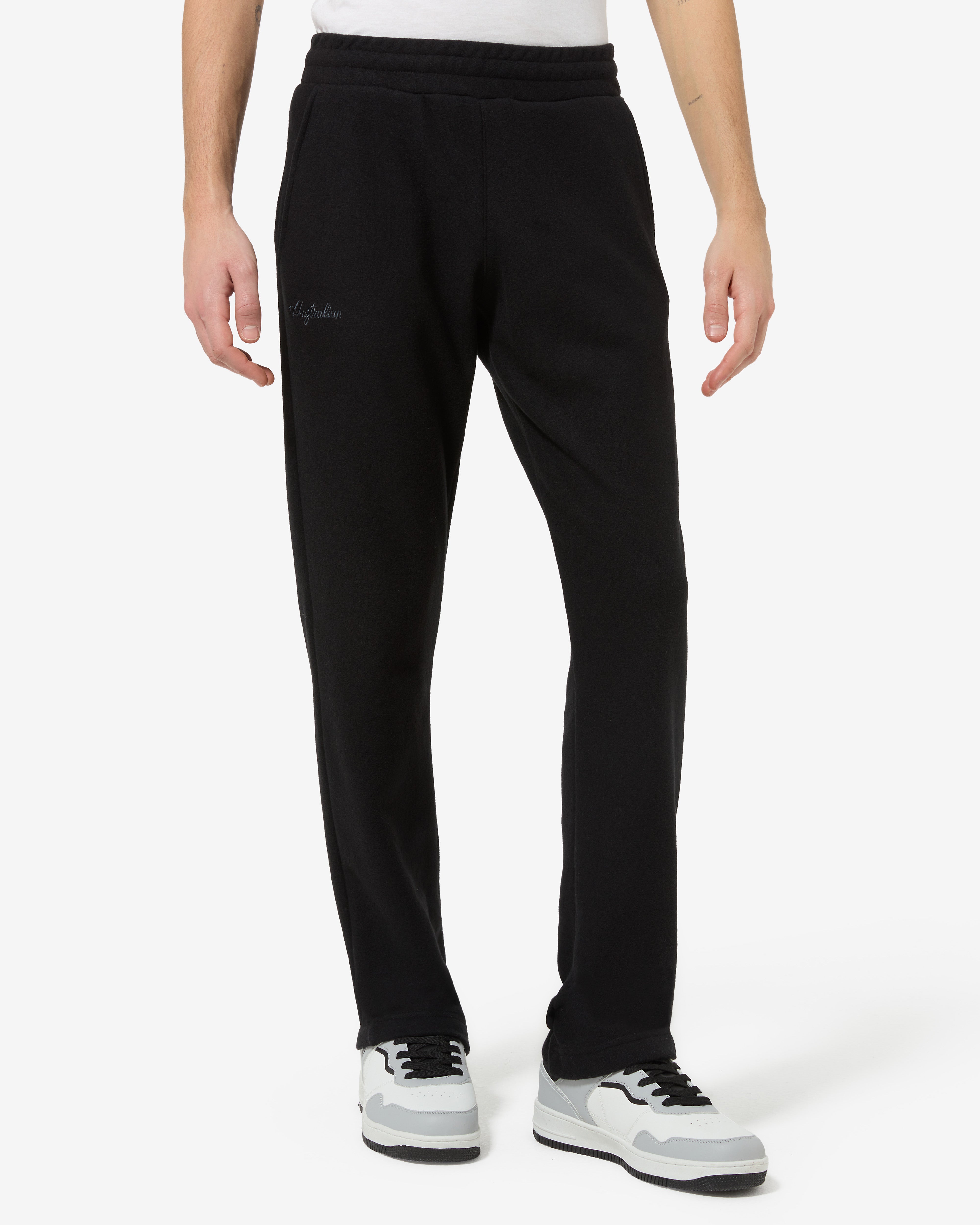 australian-softech-track-pant-pantalone-tuta-nero image 1
