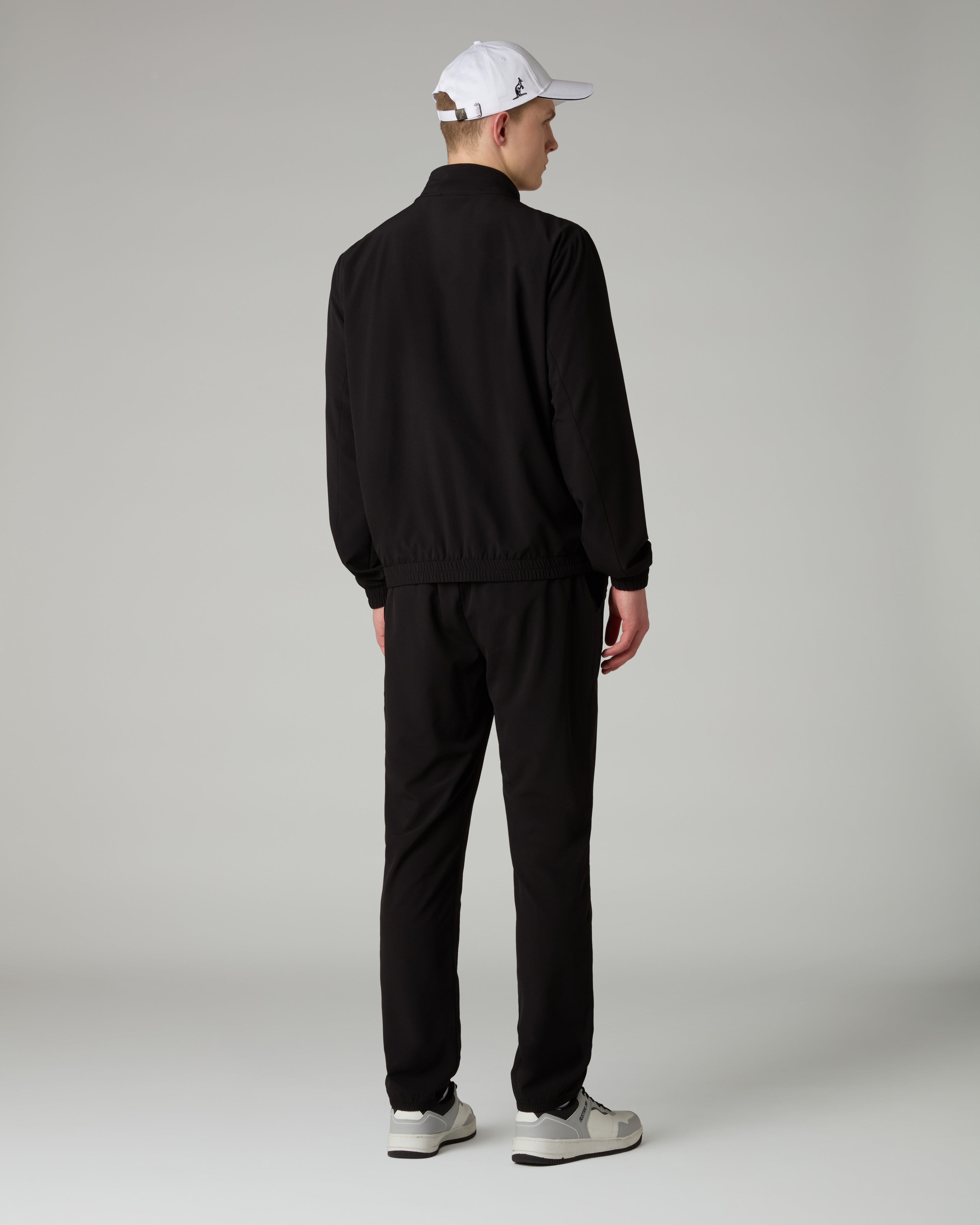 australian-doric-move-tracksuit-tuta-nera-bi-elastica-slam-sfoderata image 2