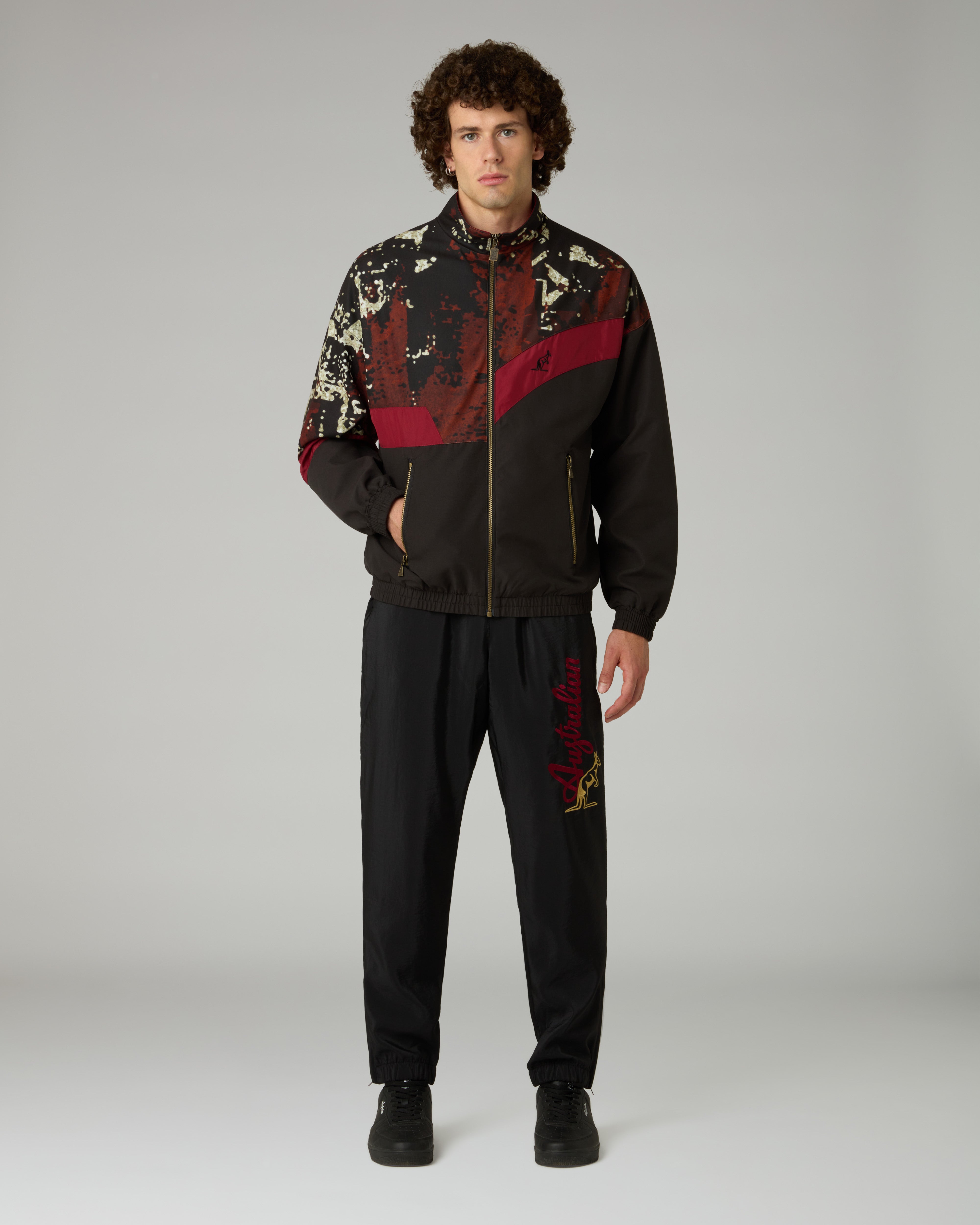 australian-1991-rust-track-jacket-archive-arugc0020-giacca-nera image 2