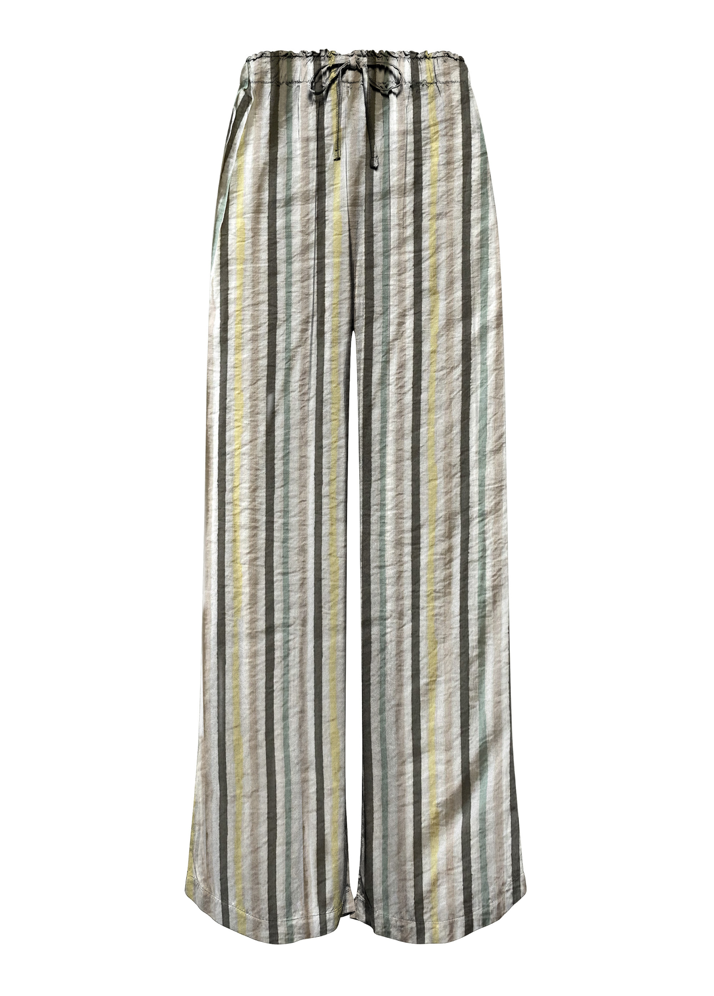 deha-d22159-pantalone-palazzo-a-righe-beige image 1