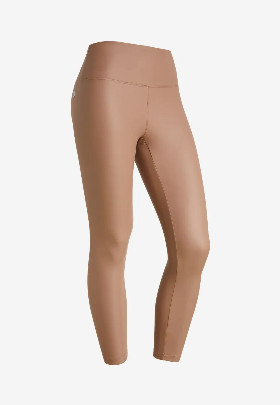 freddy-leggings-vita-alta-7-8-coated-effetto-pelle image 1