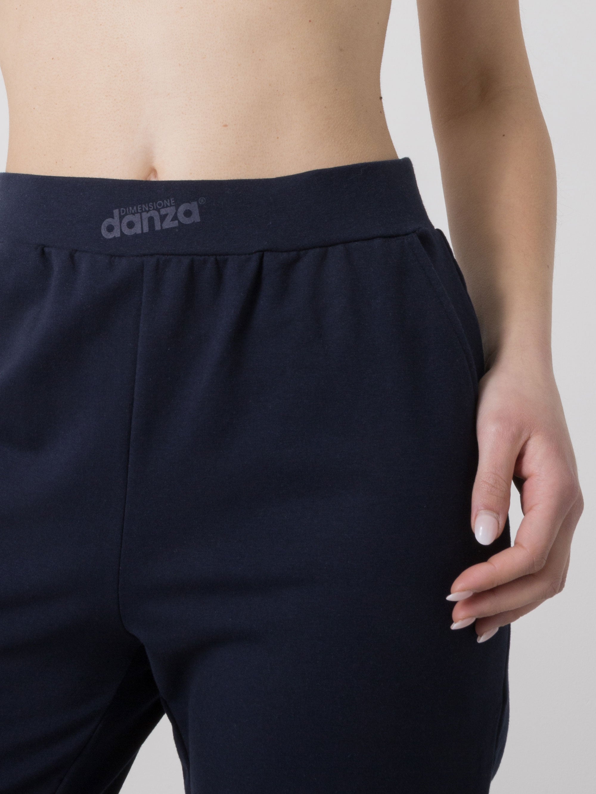 dimensione-danza-pantalone-felpa-stretch-donna-a-gamba-dritta image 4