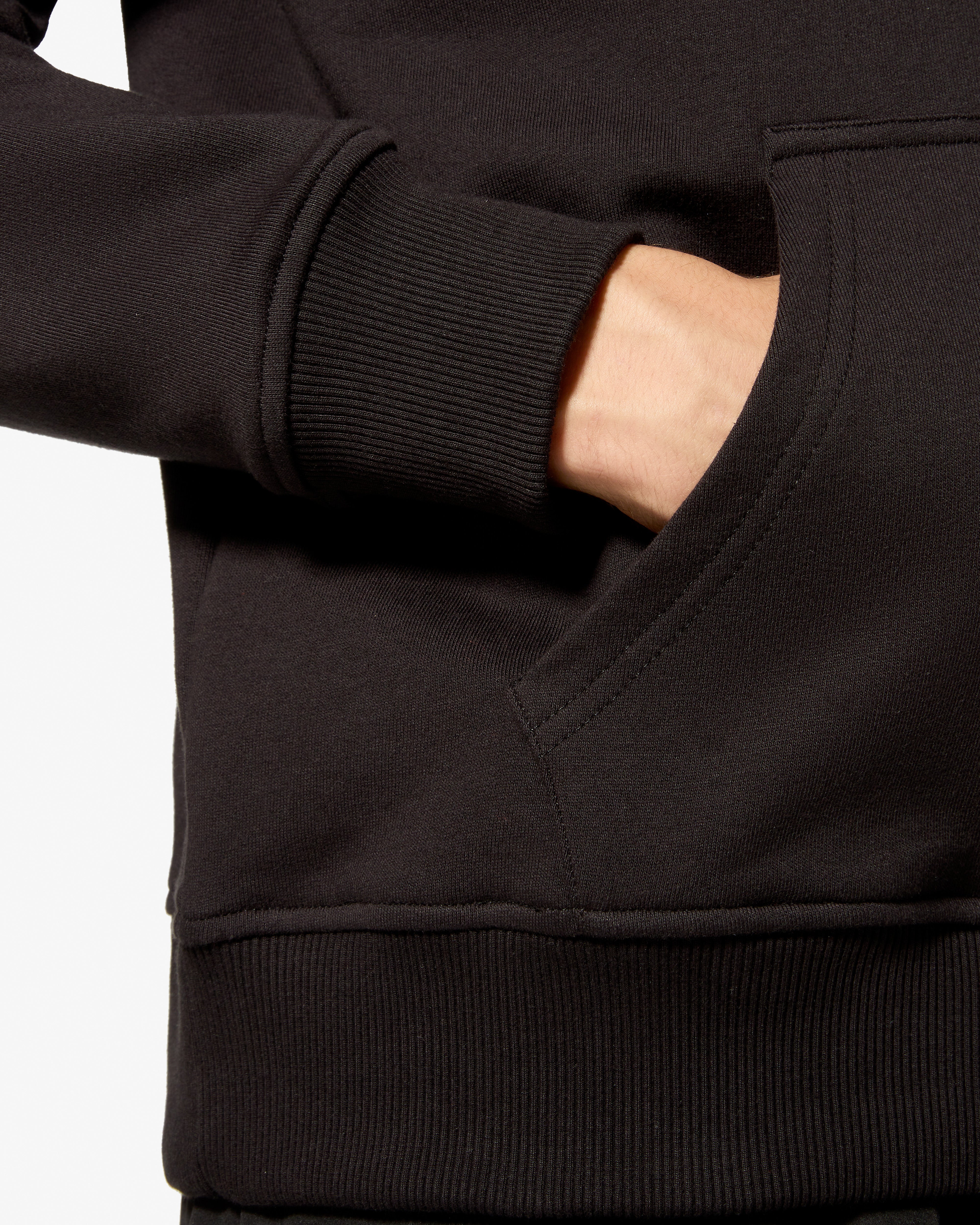 australian-reflective-logo-hoodie-felpa-con-cappuccio-nero image 5