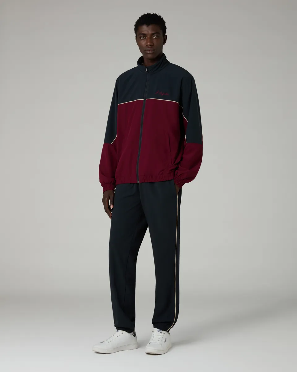 australian-color-block-slam-tracksuit-rubino-tuta-tecnica-foderata image 1