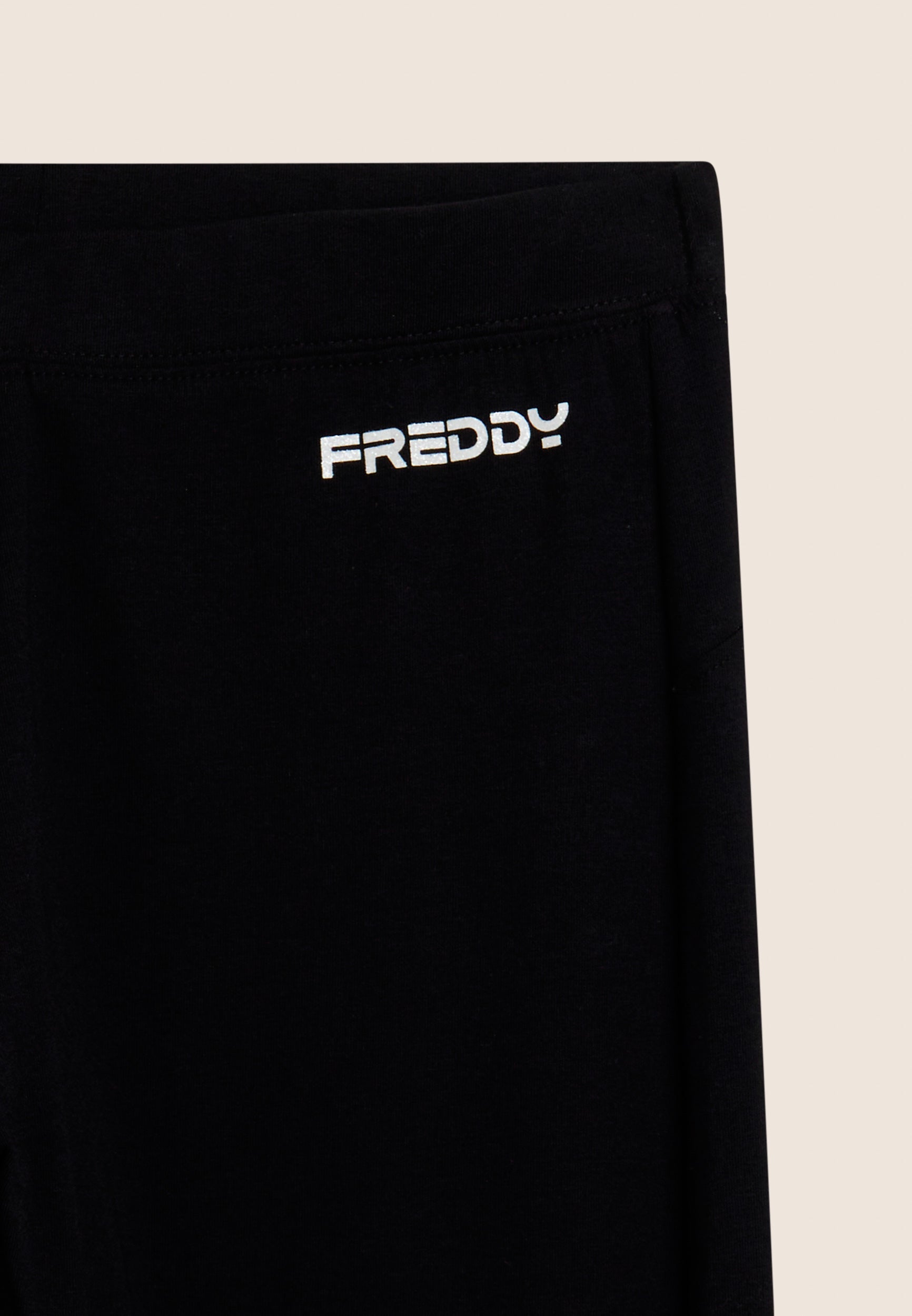 freddy-leggings-7-8-vita-regular-logo-glitter-leggings-donna-cotone image 7