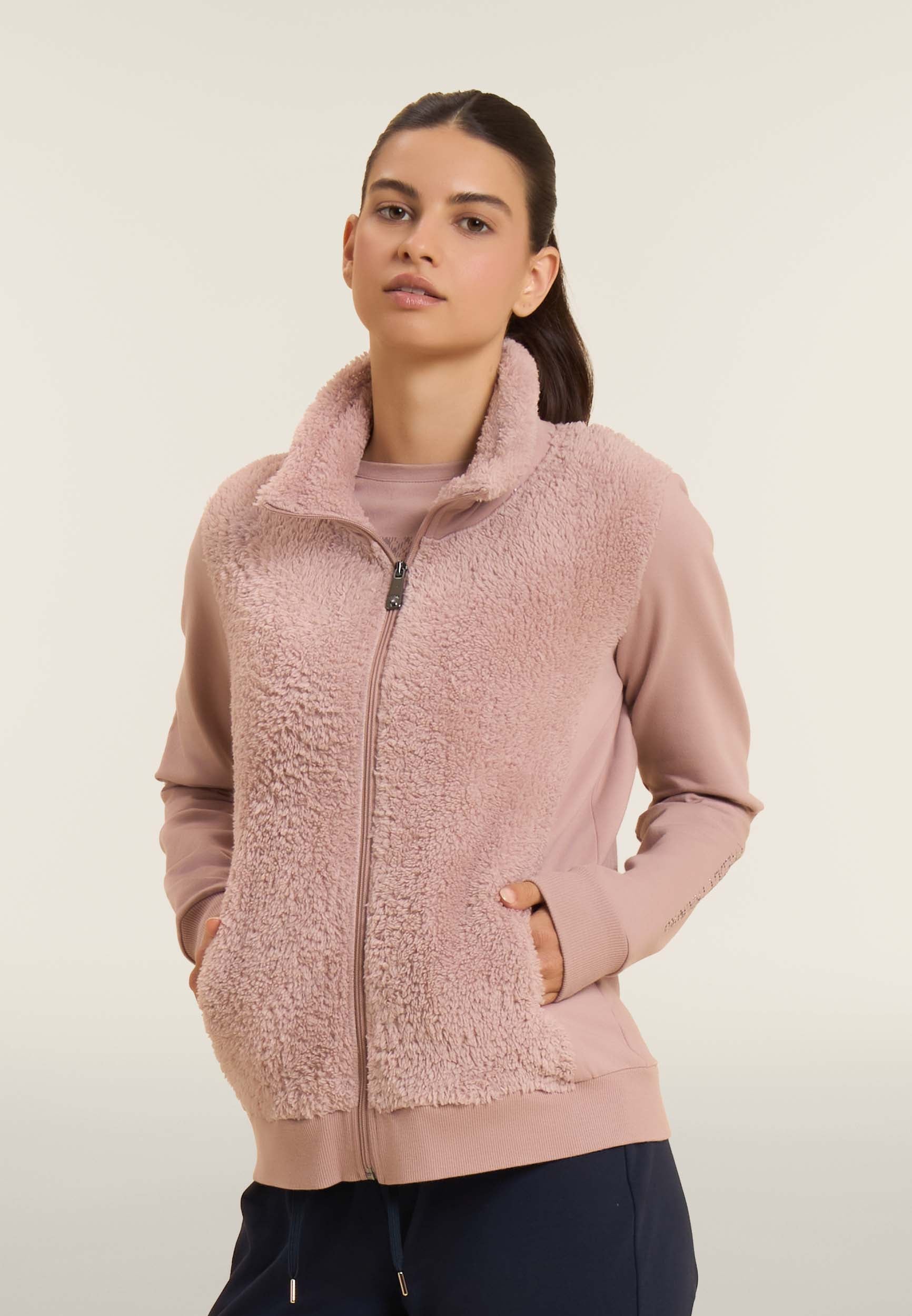 freddy-felpa-zip-sherpa-collo-alto-logo-borchie image 1