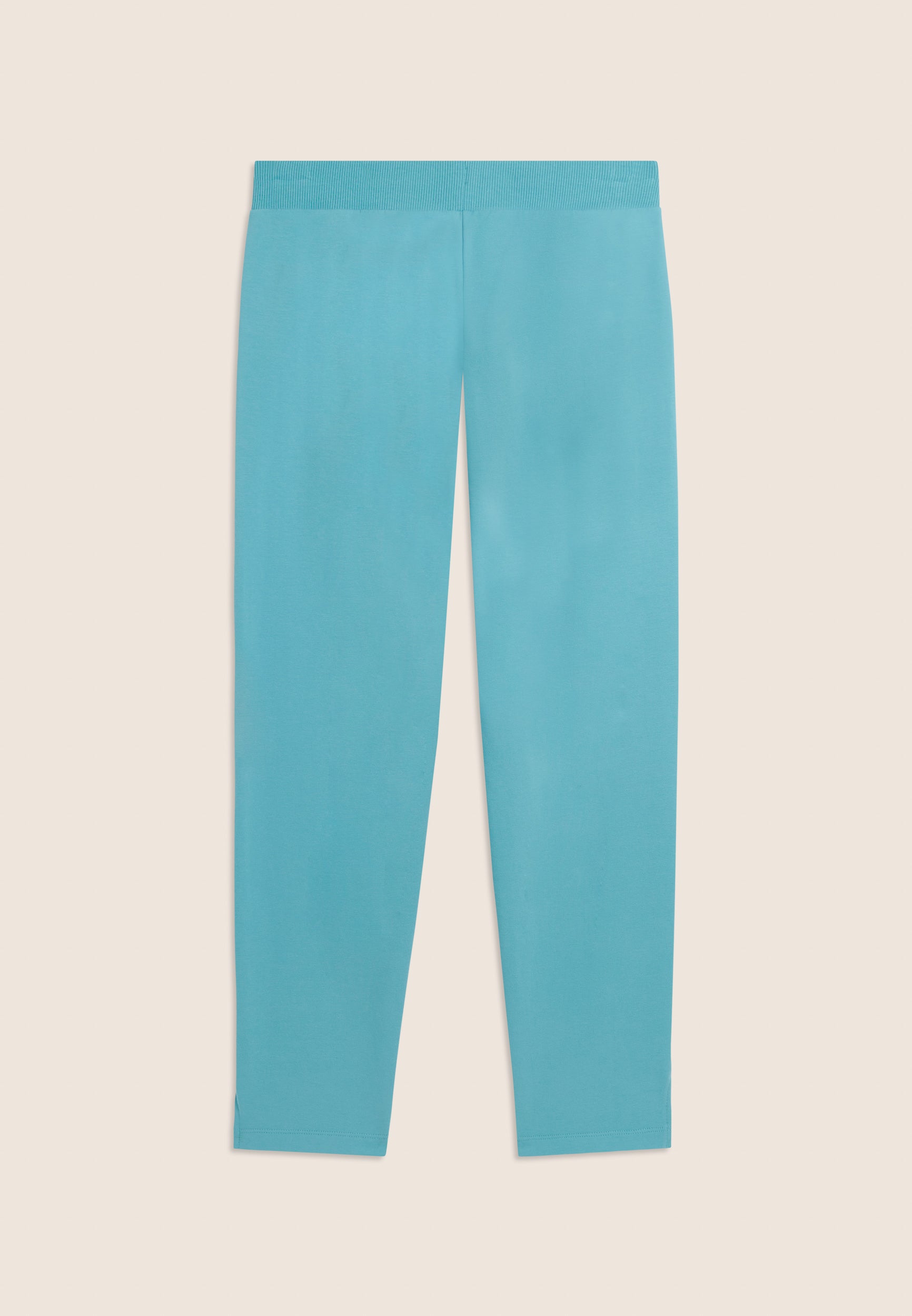 freddy-pantaloni-donna-7-8-spacchi-laterali-logo-freddy-french-terry image 7