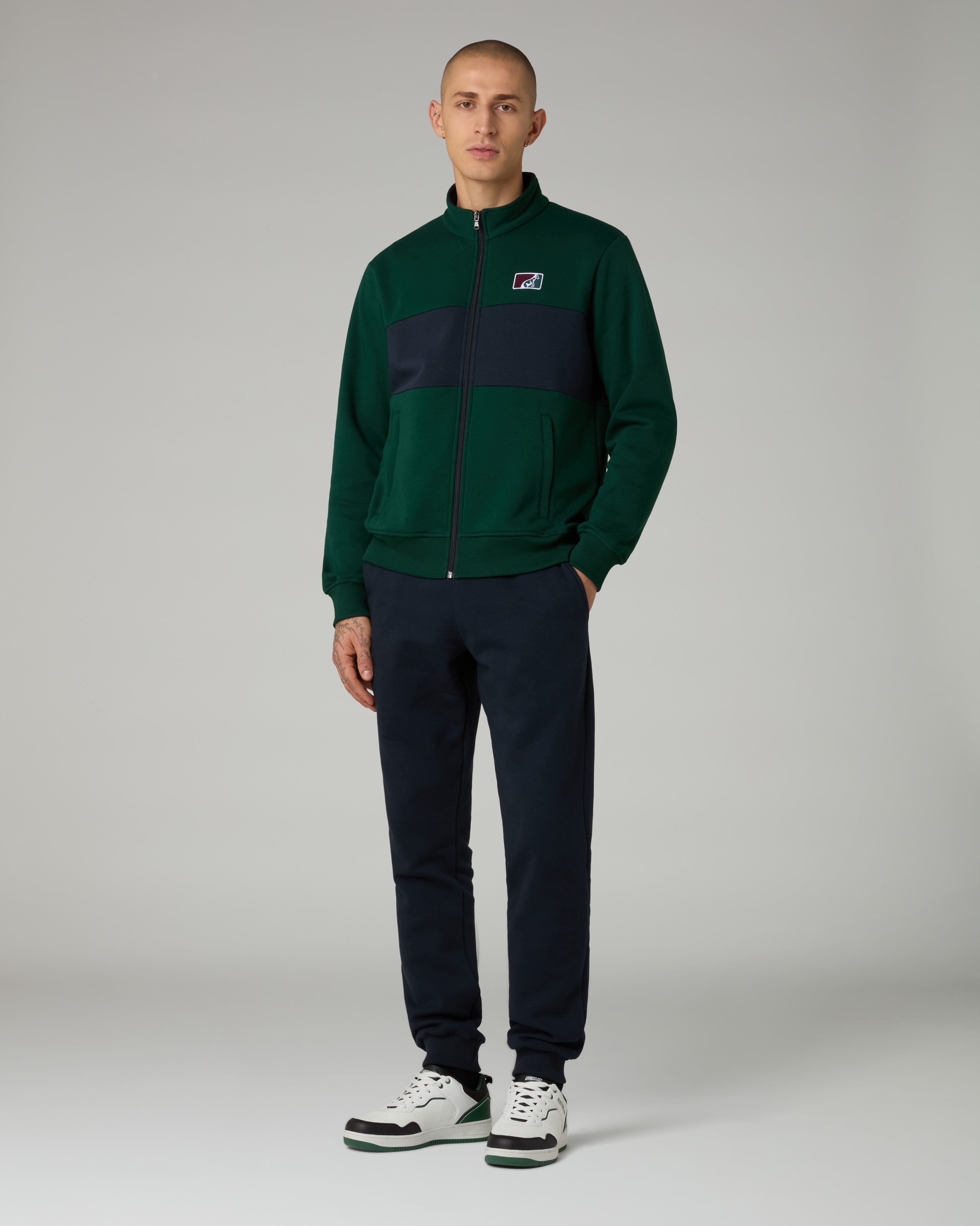 australian-posh-fleece-track-jacket-giacca-in-felpa-invernale-full-zip image 2