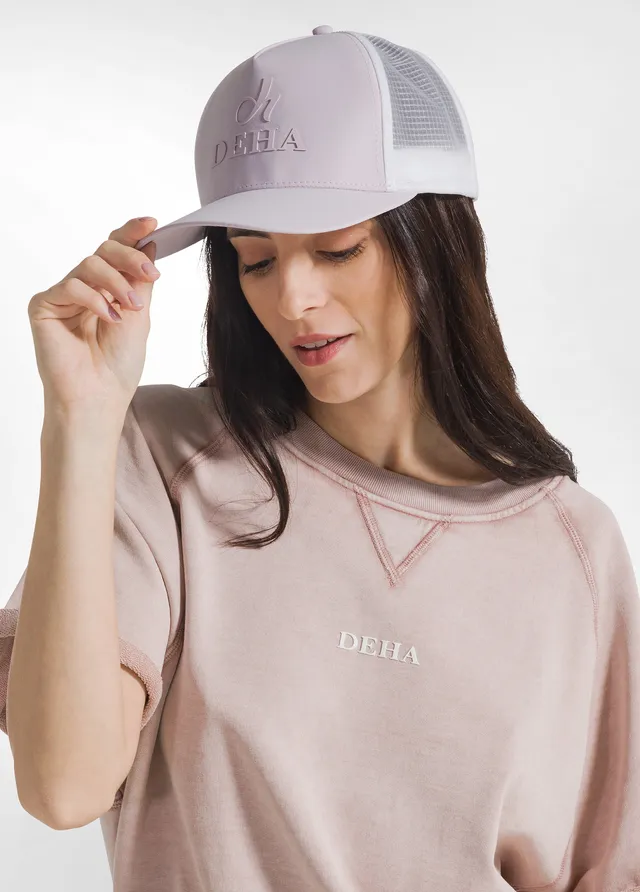 deha-cappellino-logo-viola-con-rete-regolabile image 1