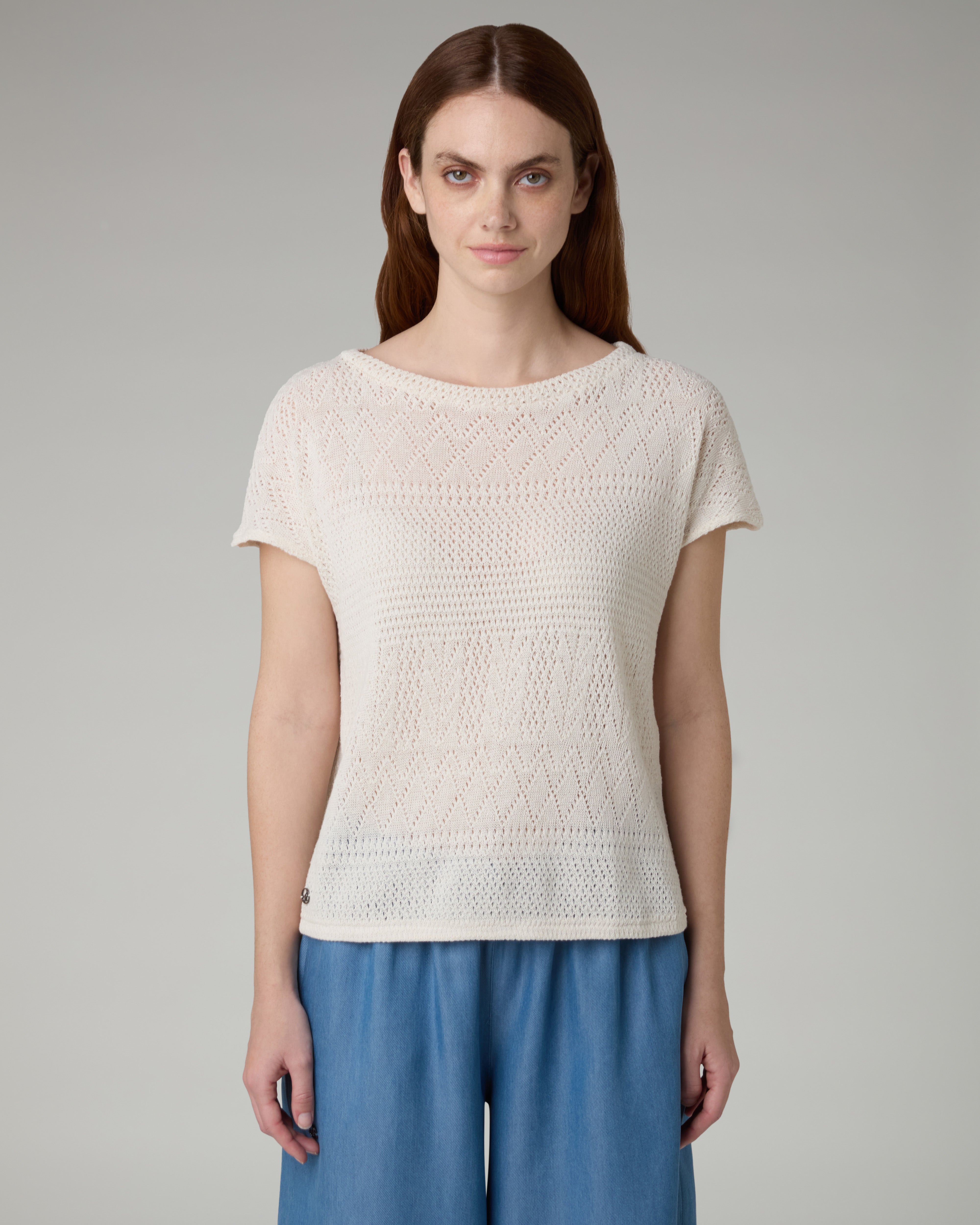 australian-crochet-t-shirt-latte-sportswear image 2