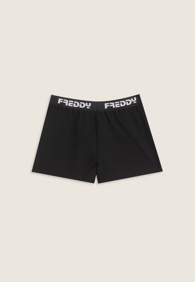 freddy-pantaloncini-bambina-cotone-elasticizzato-elastico-jacquard image 1