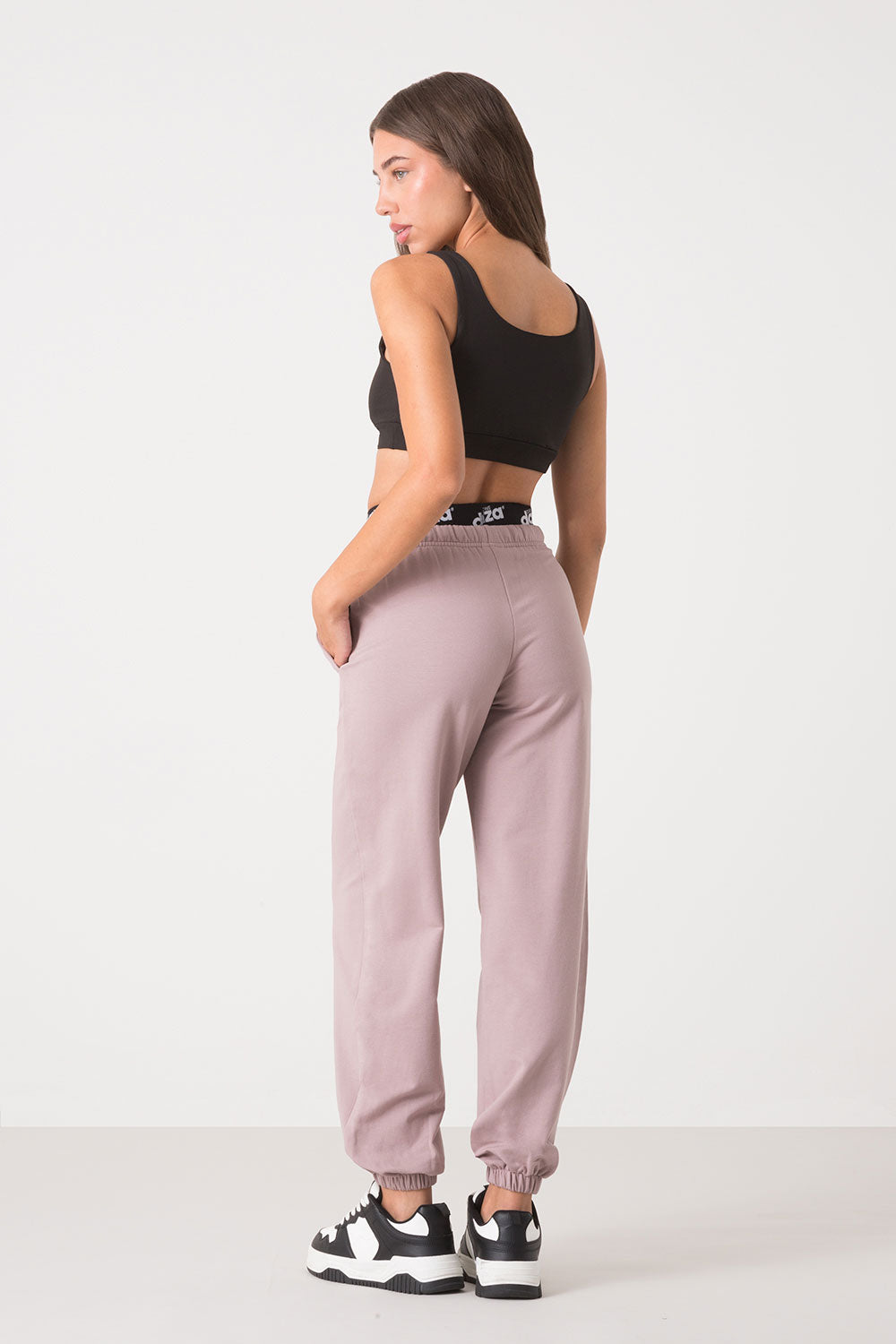 dimensione-danza-pantalone-donna-modal-stretch-con-elastico-al-fondo image 2