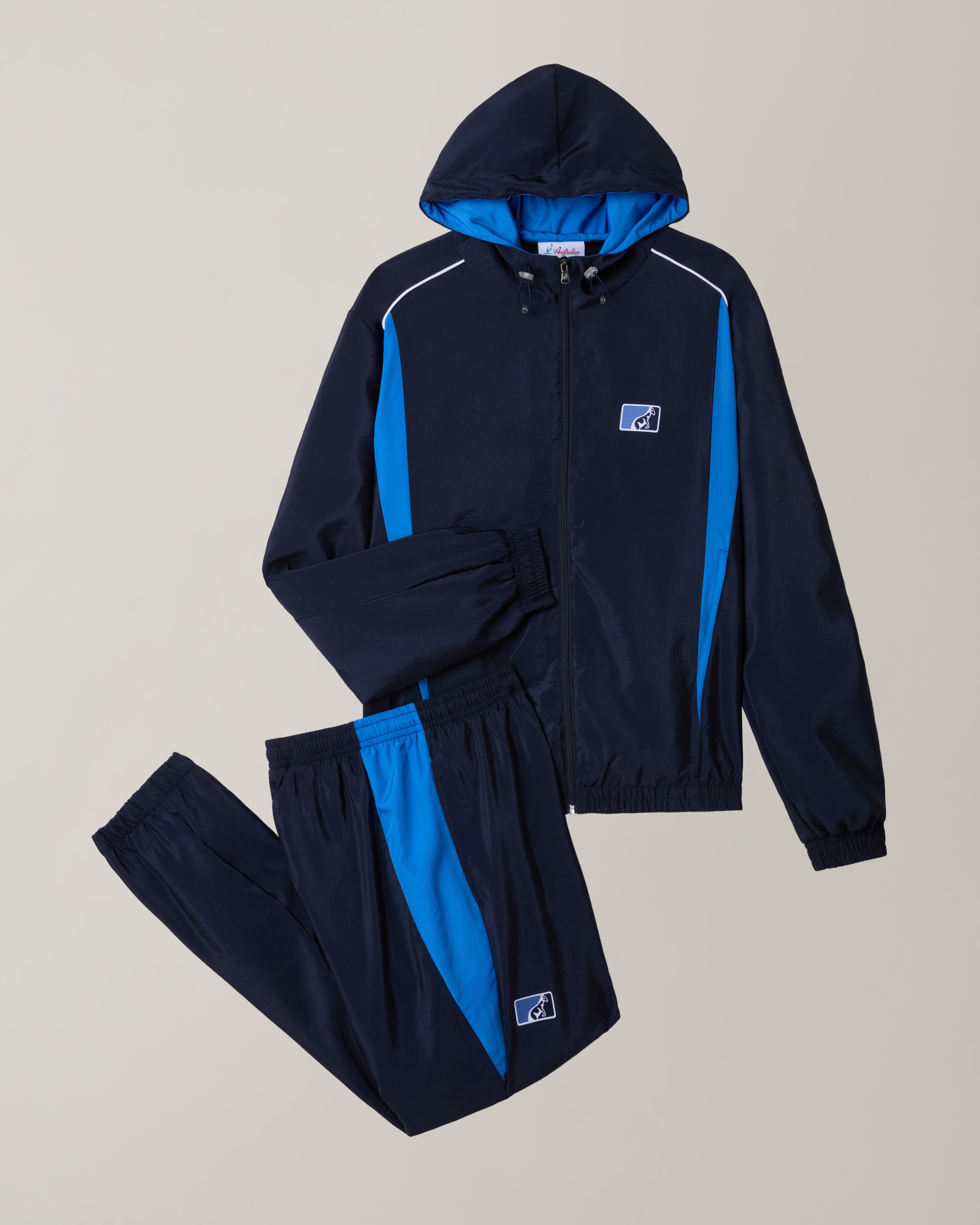 australian-poison-hoodie-tracksuit-tuta-antibes-eclipse-blue-made-in-italy image 8