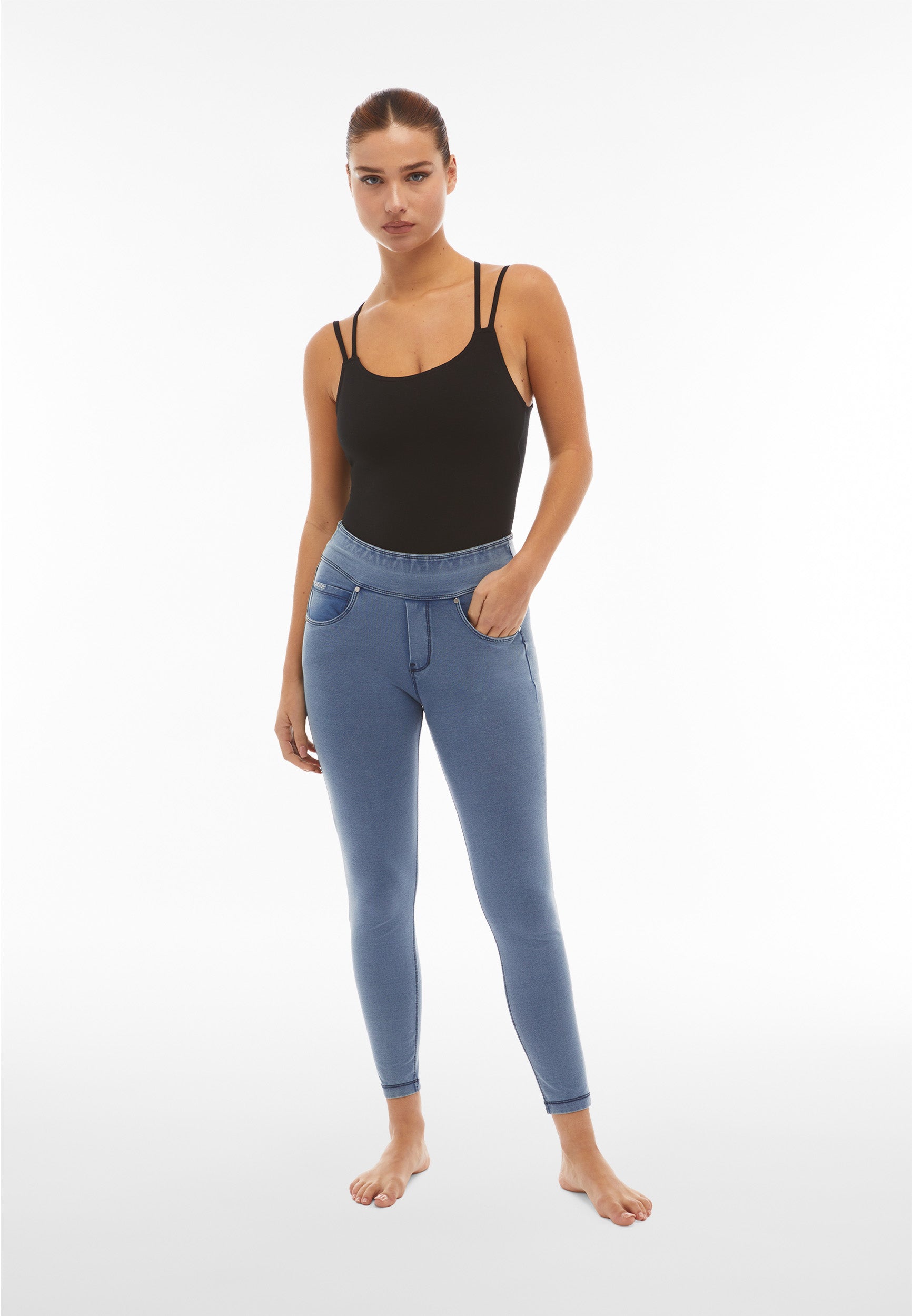 freddy-n-o-w-leggings-superskinny-vita-media-jersey-denim image 2