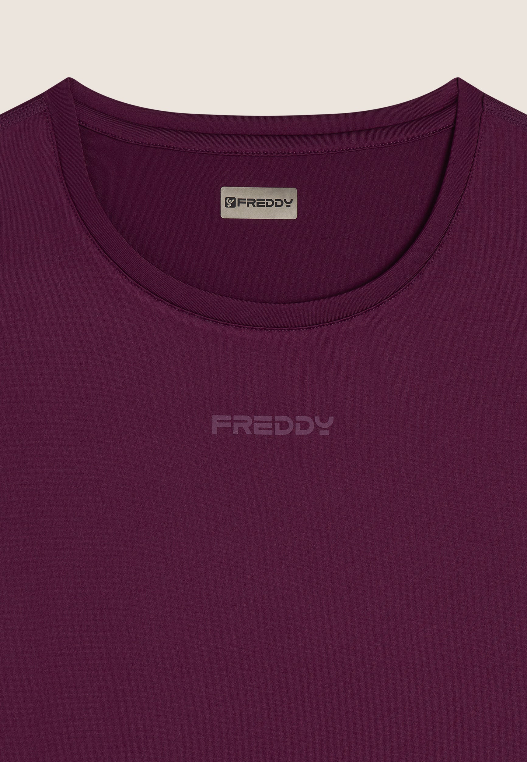freddy-t-shirt-comfort-fit-maniche-corte-in-tessuto-tecnico-d-i-w-o image 7