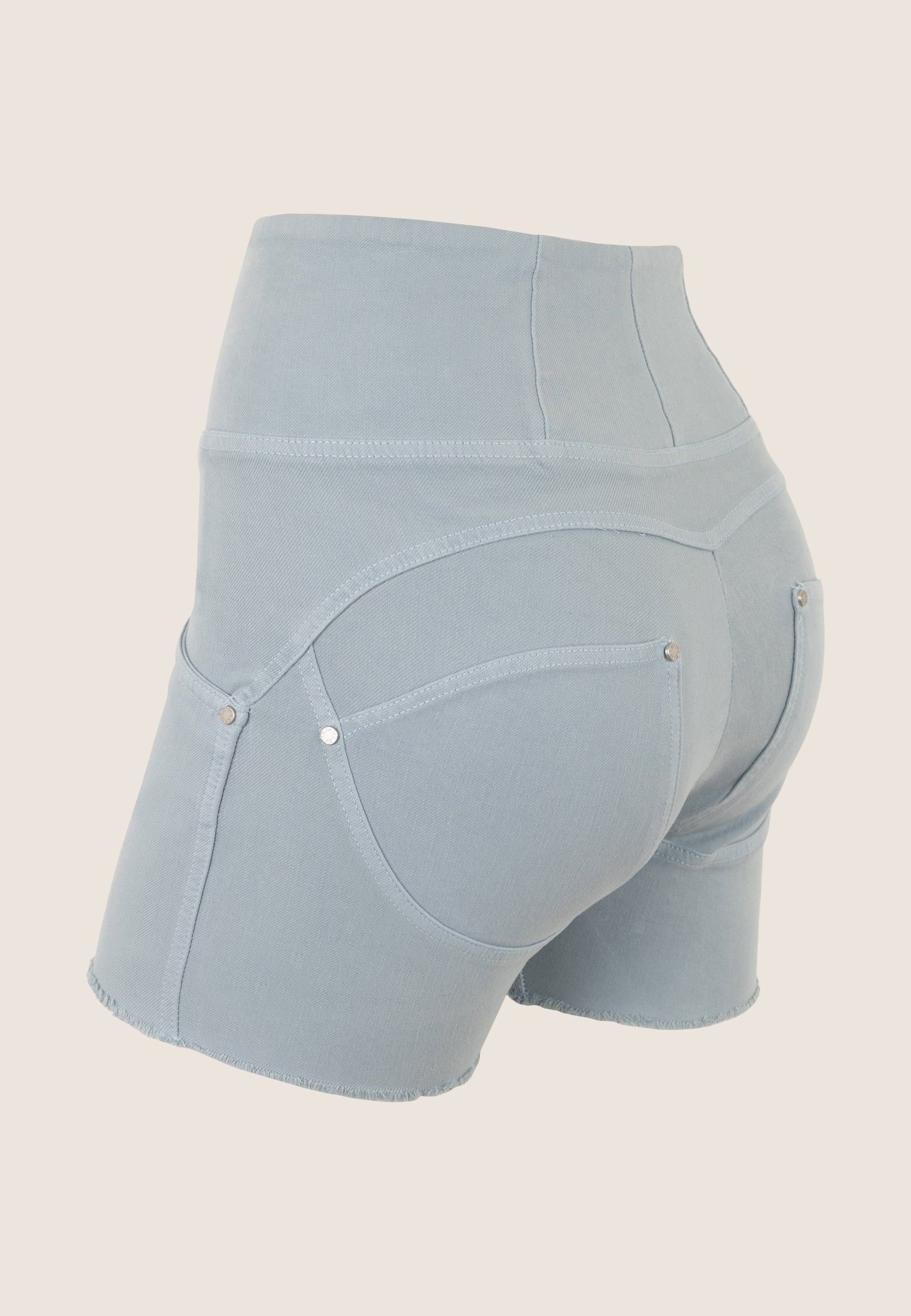 freddy-wr-up-shorts-donna-vita-super-alta-zip-in-denim-navetta-ecologico image 2