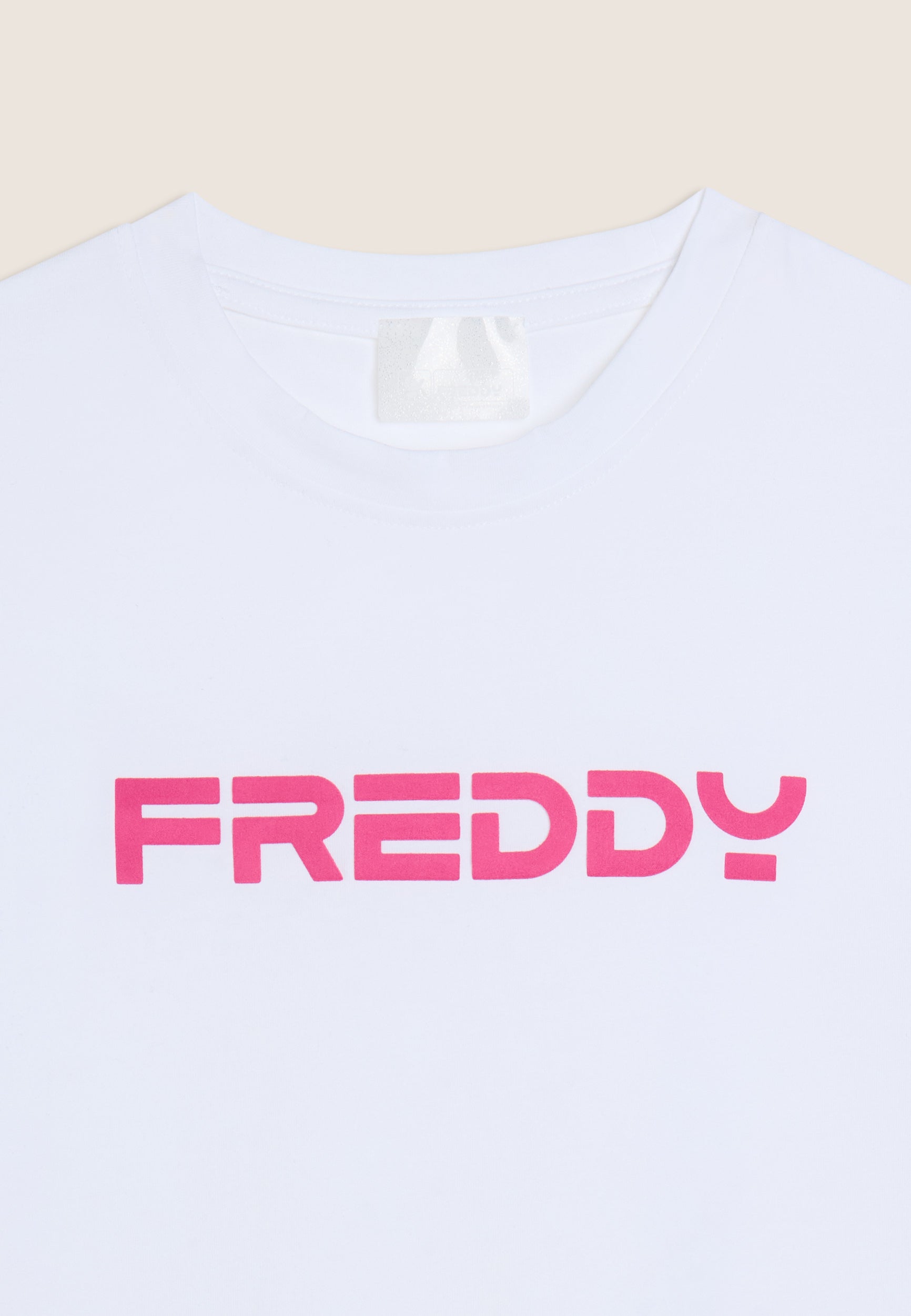 freddy-t-shirt-regular-bambina-e-ragazza-con-logo-a-contrasto image 6