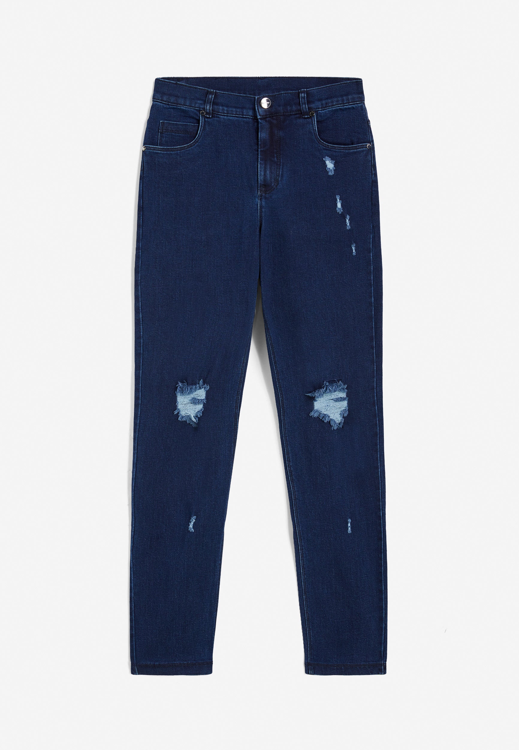 freddy-black-jeans-skinny-vita-regular-donna-in-denim-distressed-sostenibile image 8