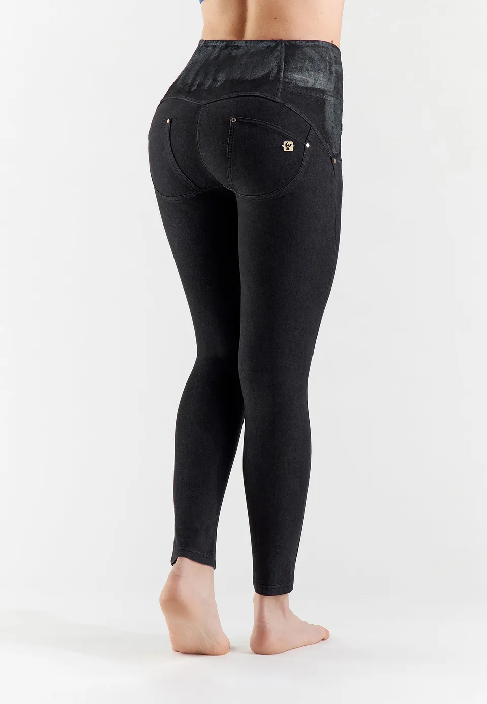 freddy-pantaloni-push-up-wr-up-navetta-spalmato-argento image 1