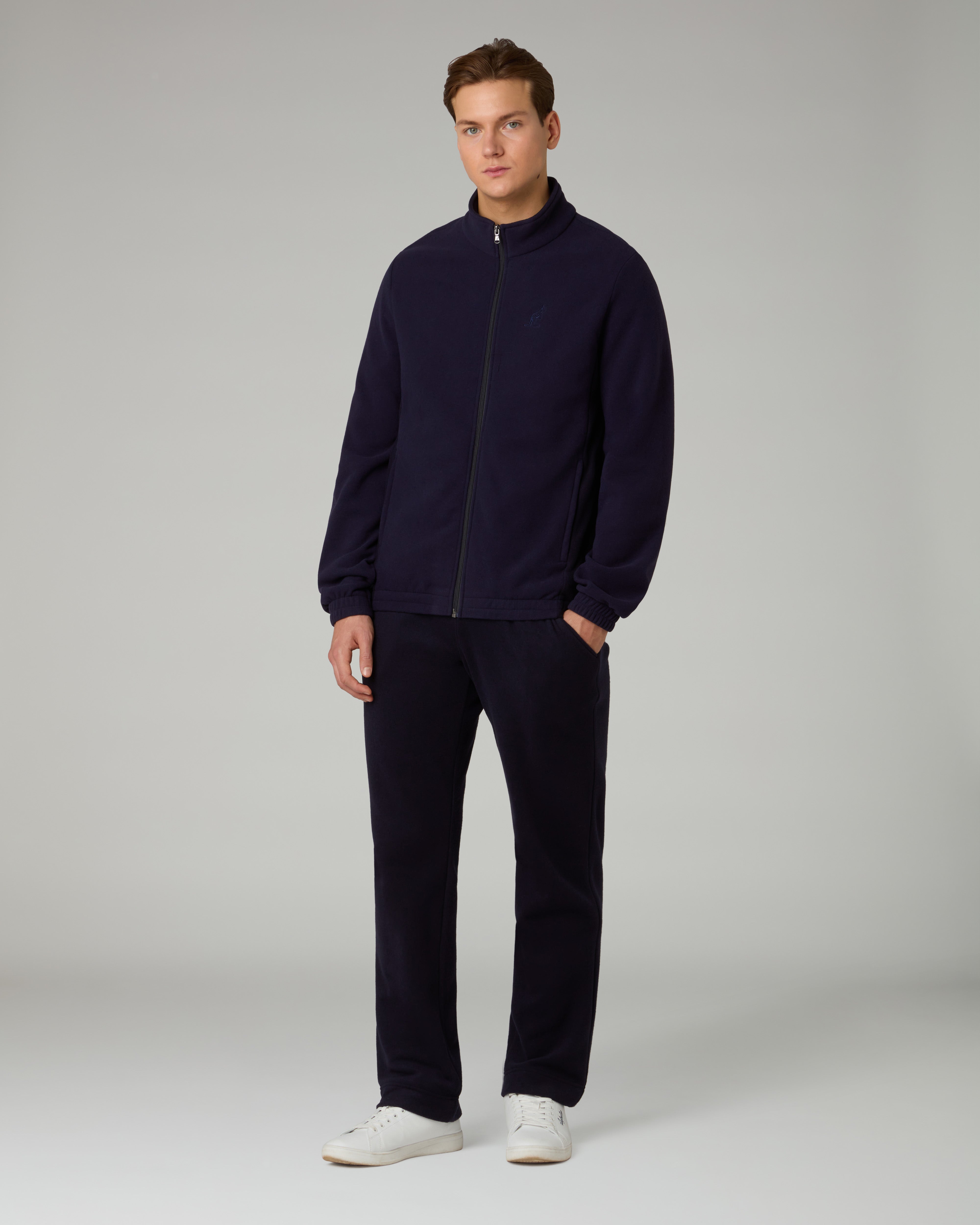 australian-posh-softech-tracksuit-tuta-blu-cosmo-full-zip-made-in-italy image 1
