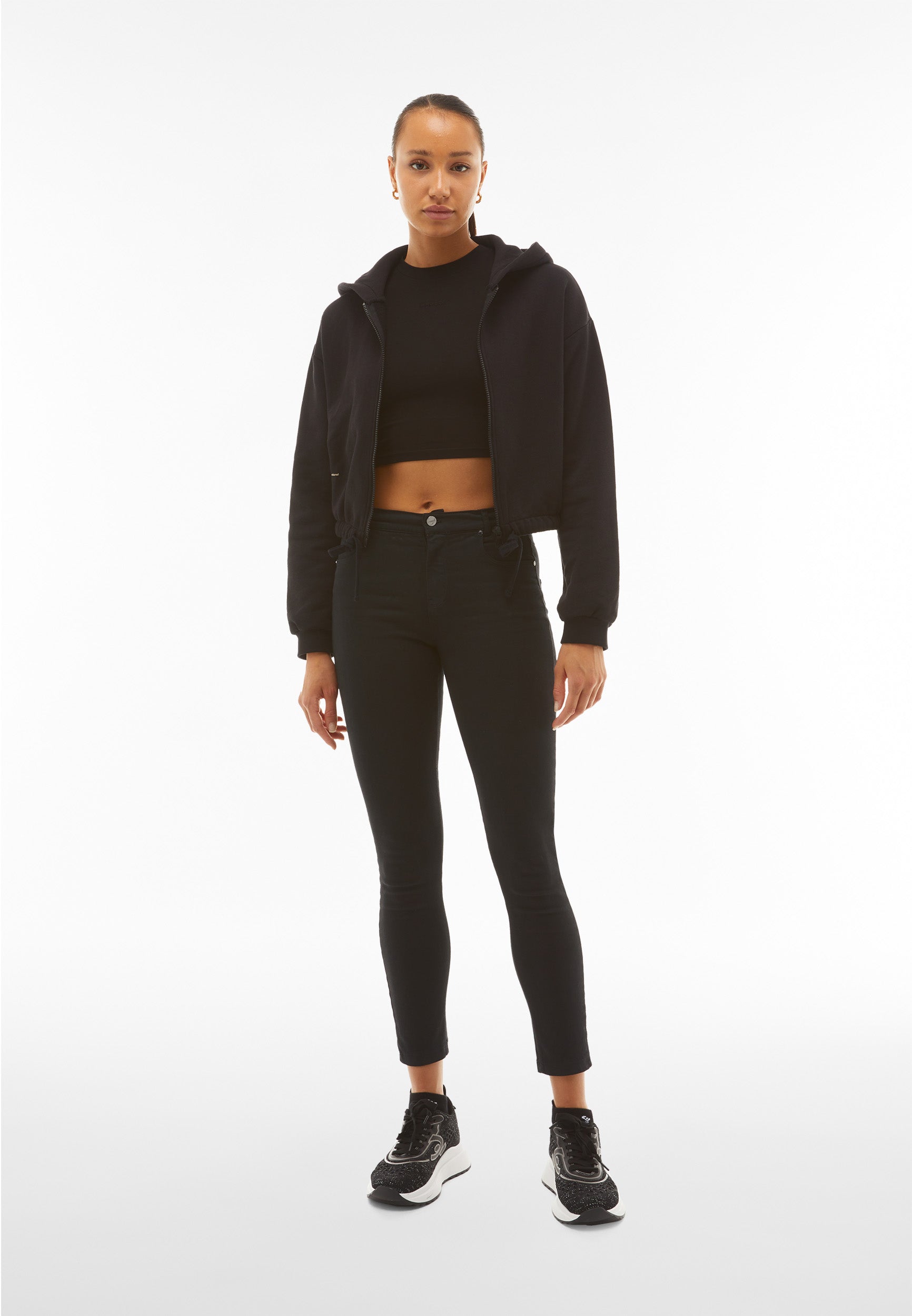 freddy-black-pantaloni-skinny-5-tasche-vita-regular-tinto-in-capo image 2