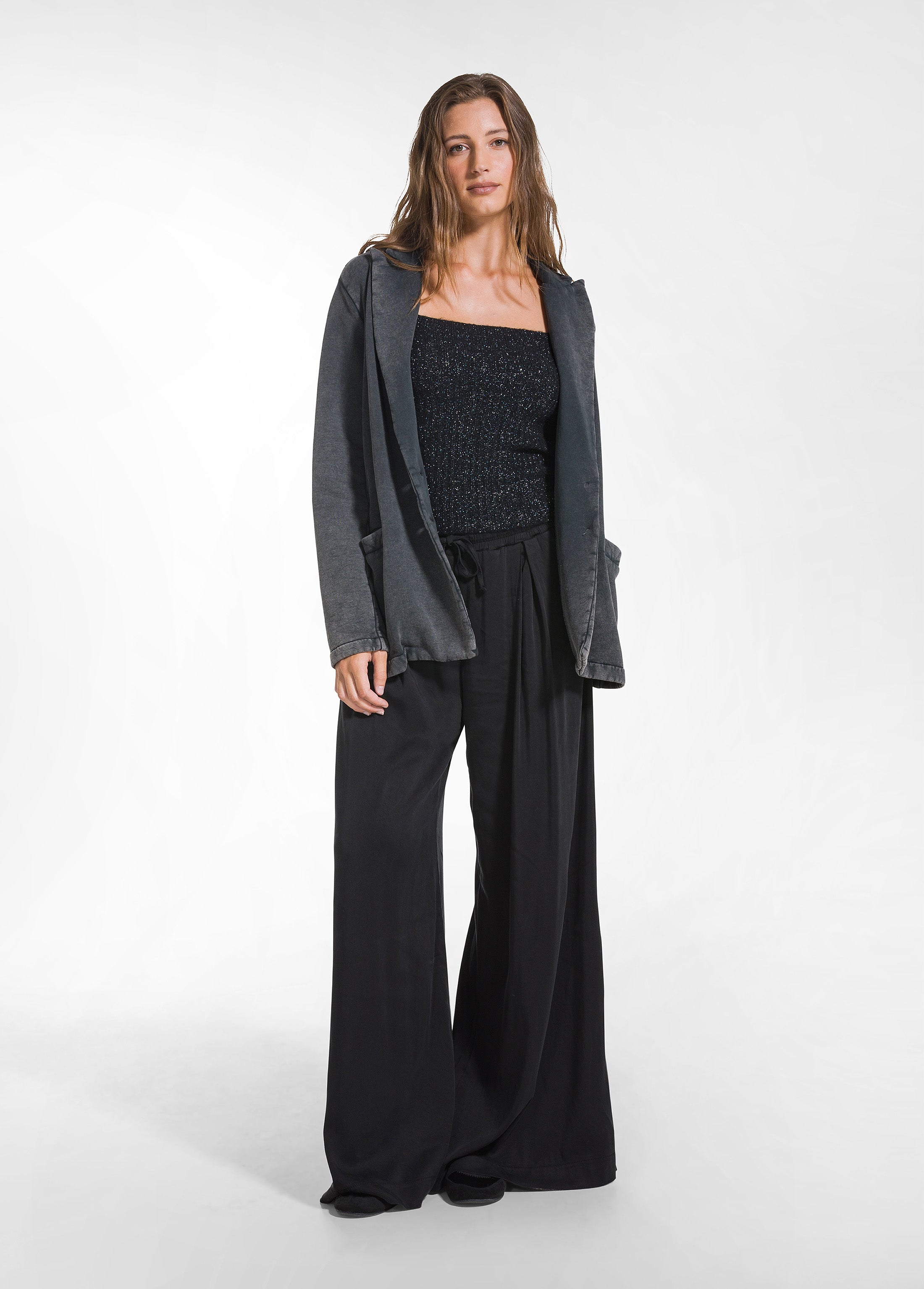 deha-d52730-top-in-maglia-lurex-nero image 4