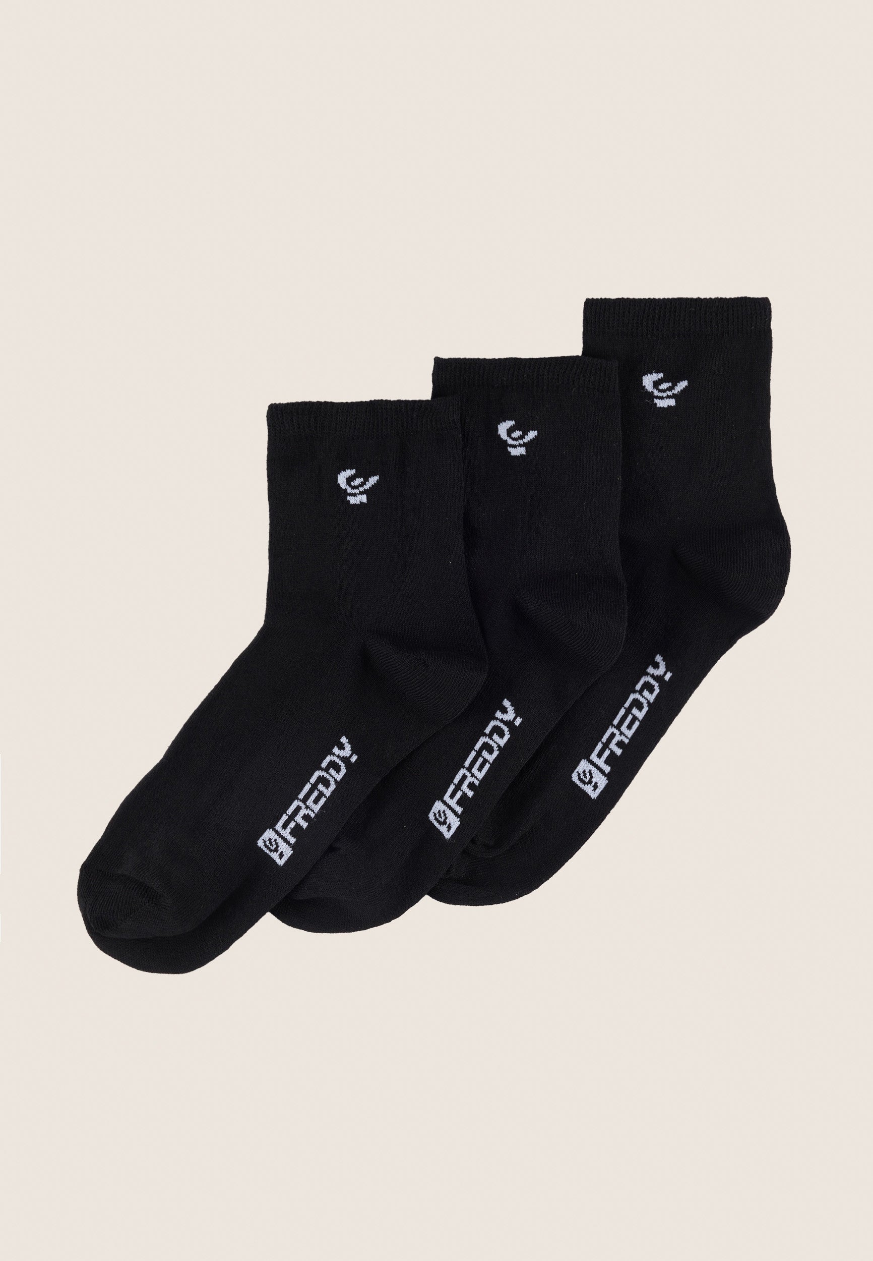 freddy-pack-3-calzini-alla-caviglia-donna-in-misto-cotone image 2