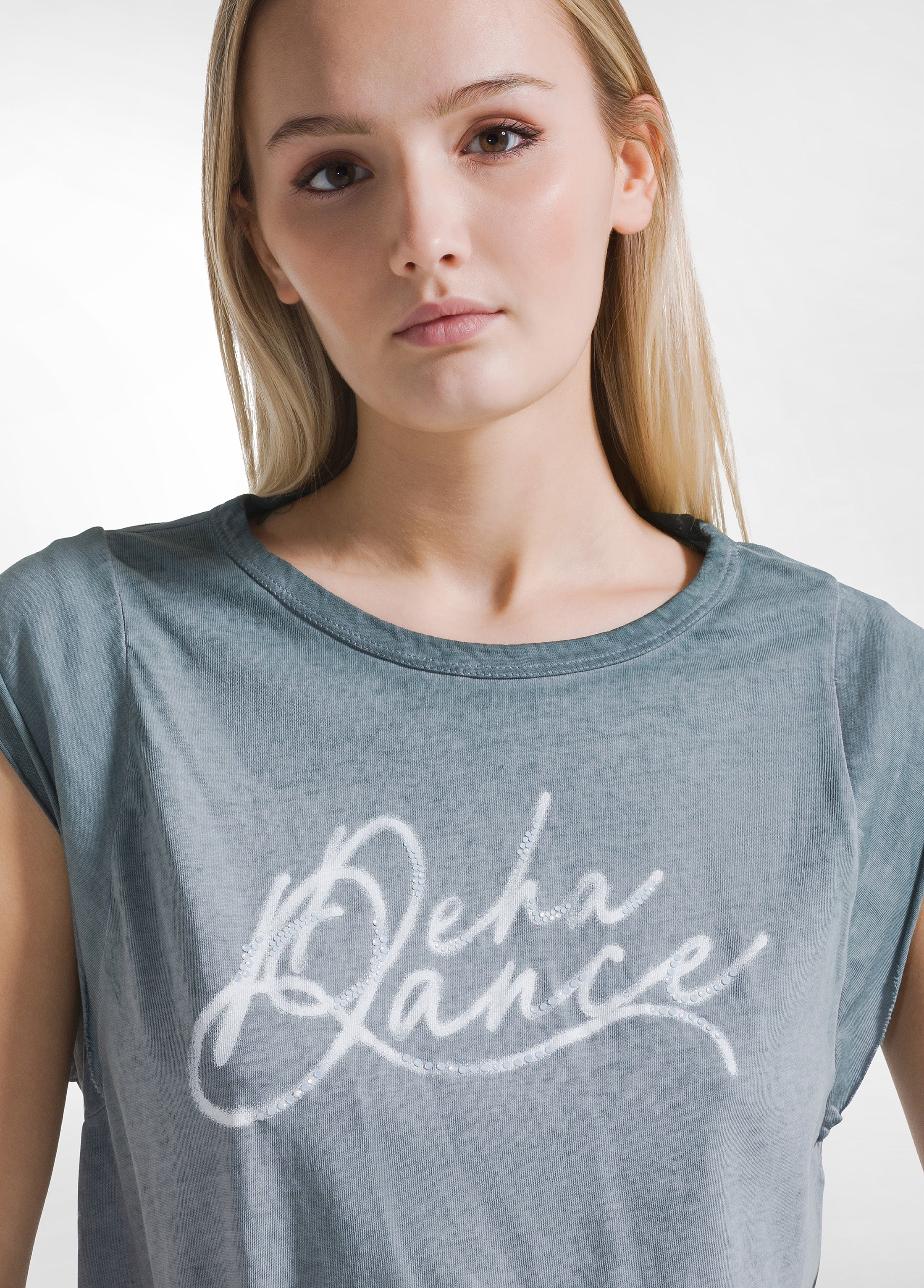 deha-d42602-t-shirt-grafica-effetto-fade-verde image 3