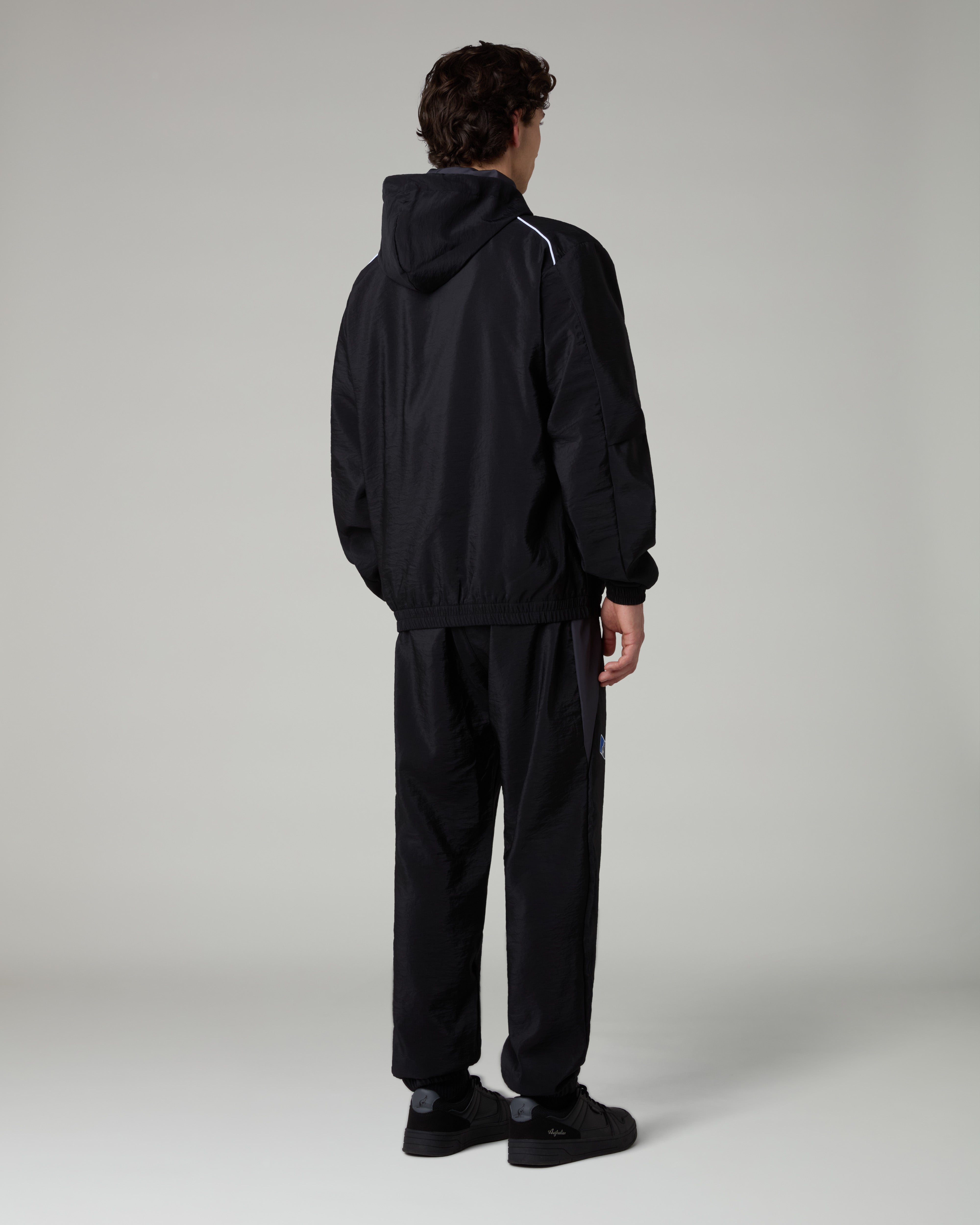 australian-poison-hoodie-tracksuit-nero-in-tessuto-antibes-foderata image 2
