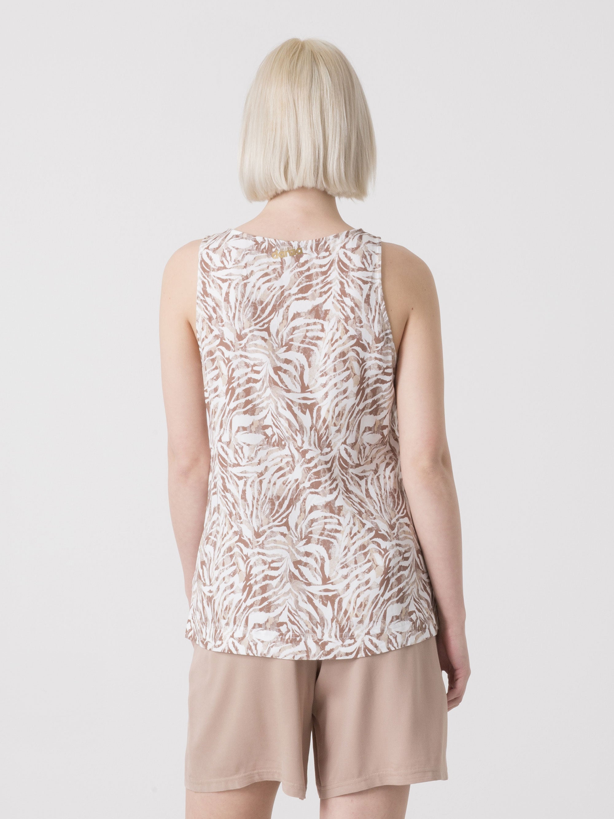 dimensione-danza-tank-top-donna-safari-in-viscosa-con-stampa-all-over image 3