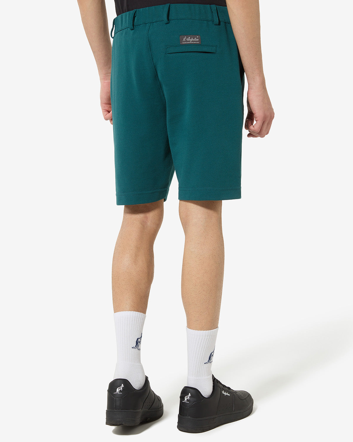 australian-club-short-sportswear-pantaloncino-in-piquet-alloro-made-in-italy image 3