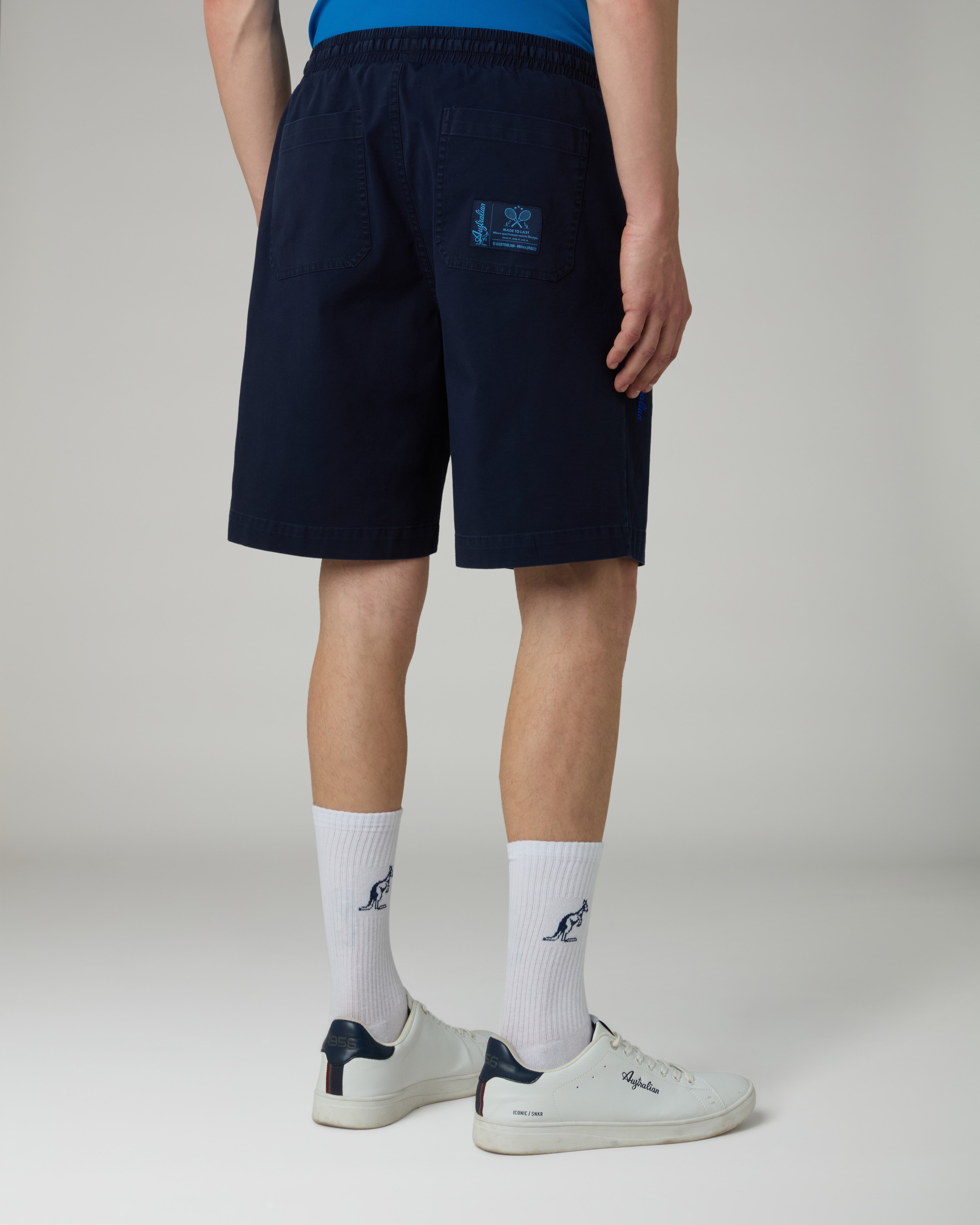 australian-doric-twill-short-short-cotone-uomo-eclipse-blue image 4