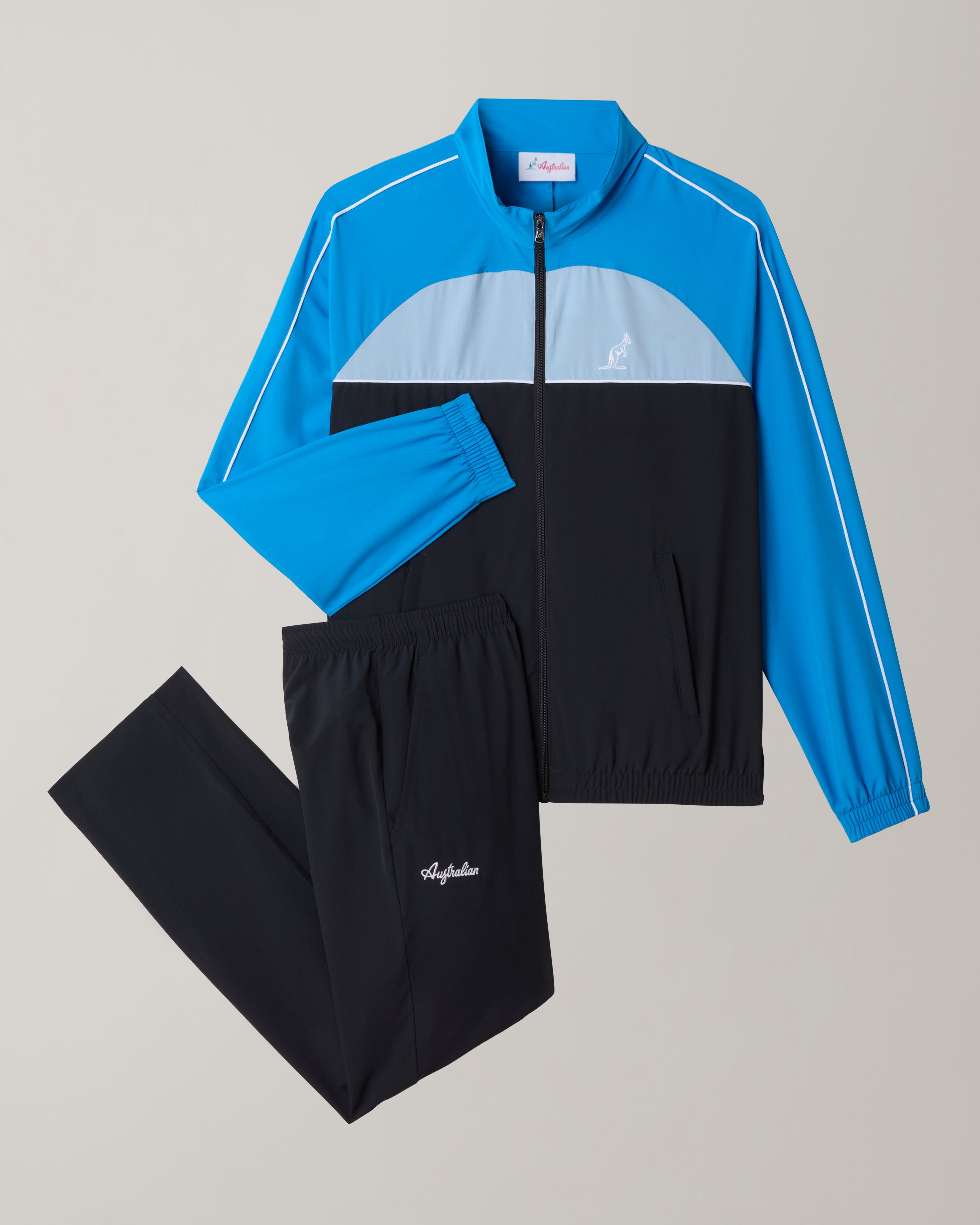 australian-legend-slam-tracksuit-tuta-blu-navy-sfoderata-con-zip image 8