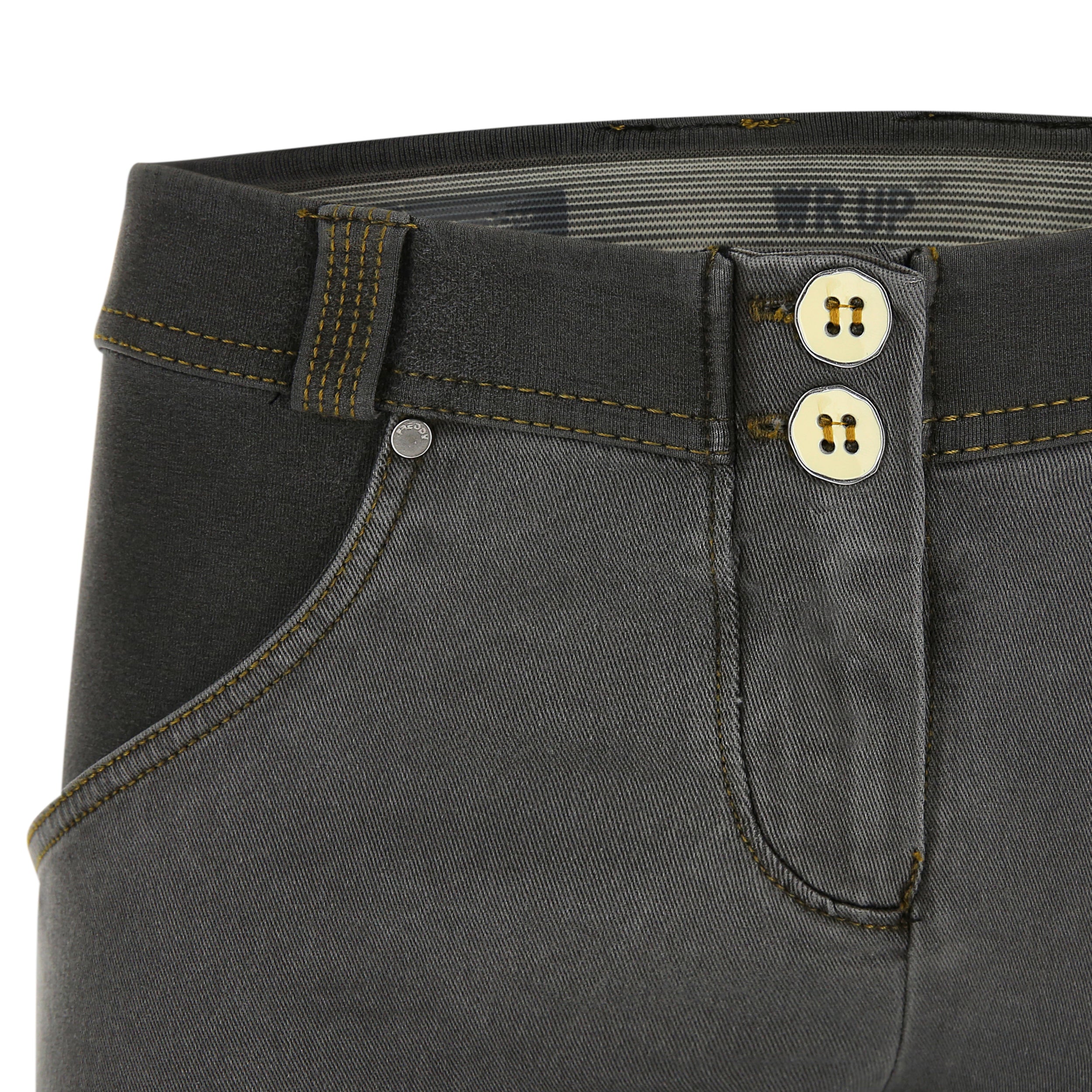 freddy-pantalone-wr-up-donna-skinny-vita-regular-in-denim-strappato image 6